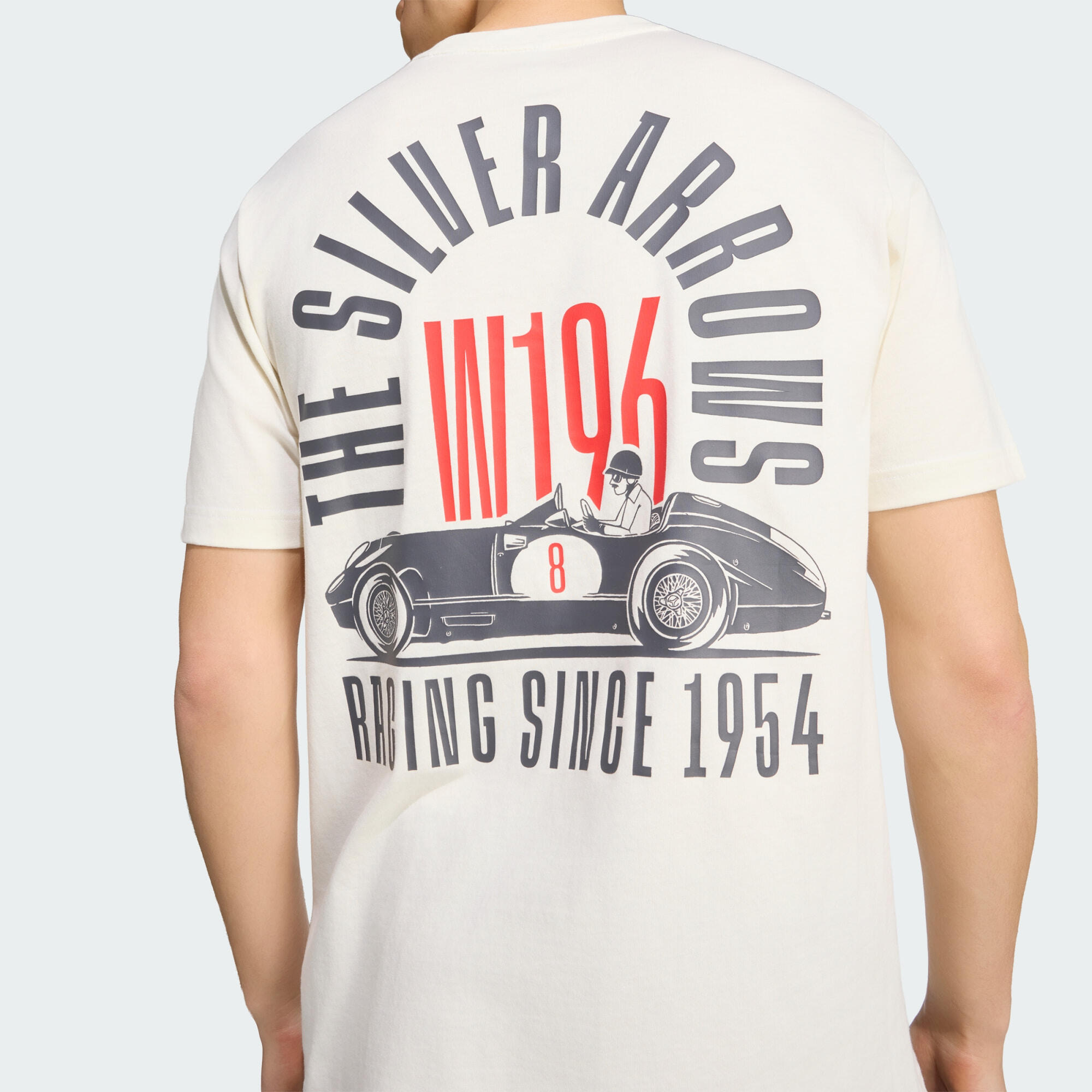 MERCEDES - AMG PETRONAS FORMULA 1 TEAM SILVER ARROWS 1955 GRAPHIC T-SHIRT 5/5