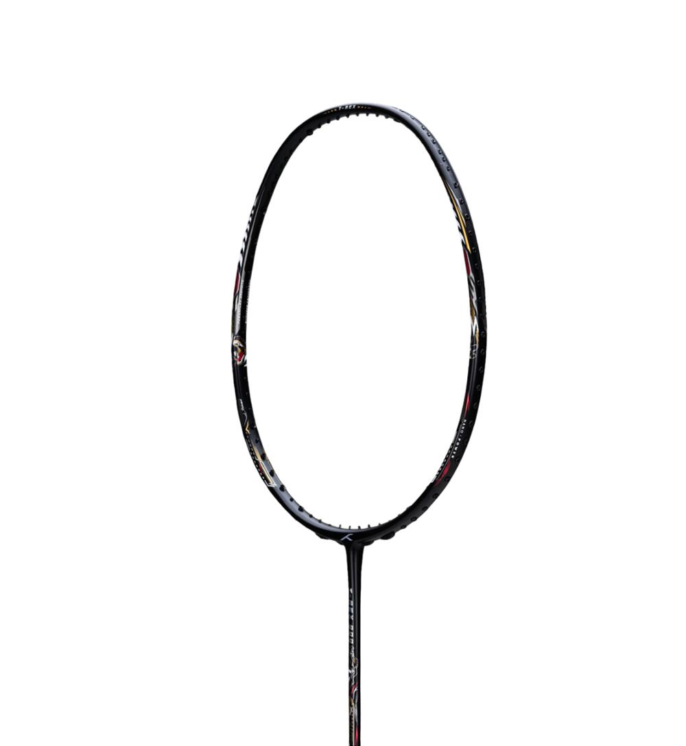 Unbesaitet Badmintonschläger – T-Rex 800 Schwarz 3/7