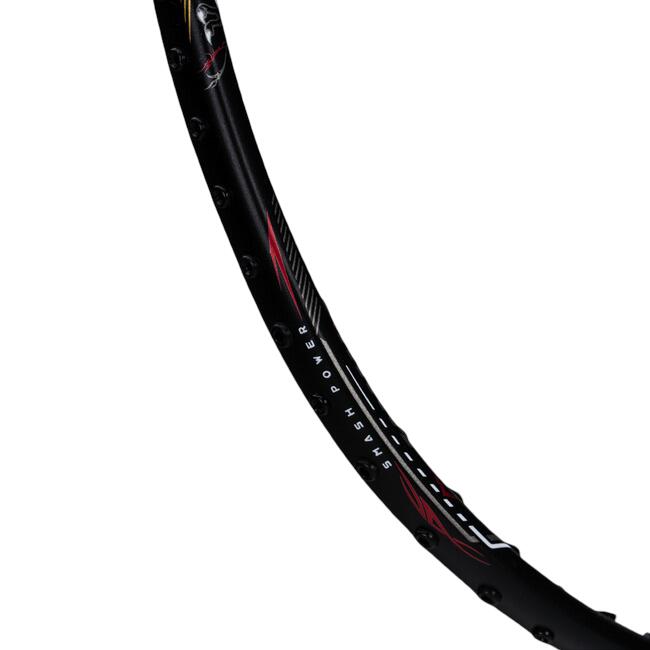 Unbesaitet Badmintonschläger – T-Rex 800 Schwarz 7/7