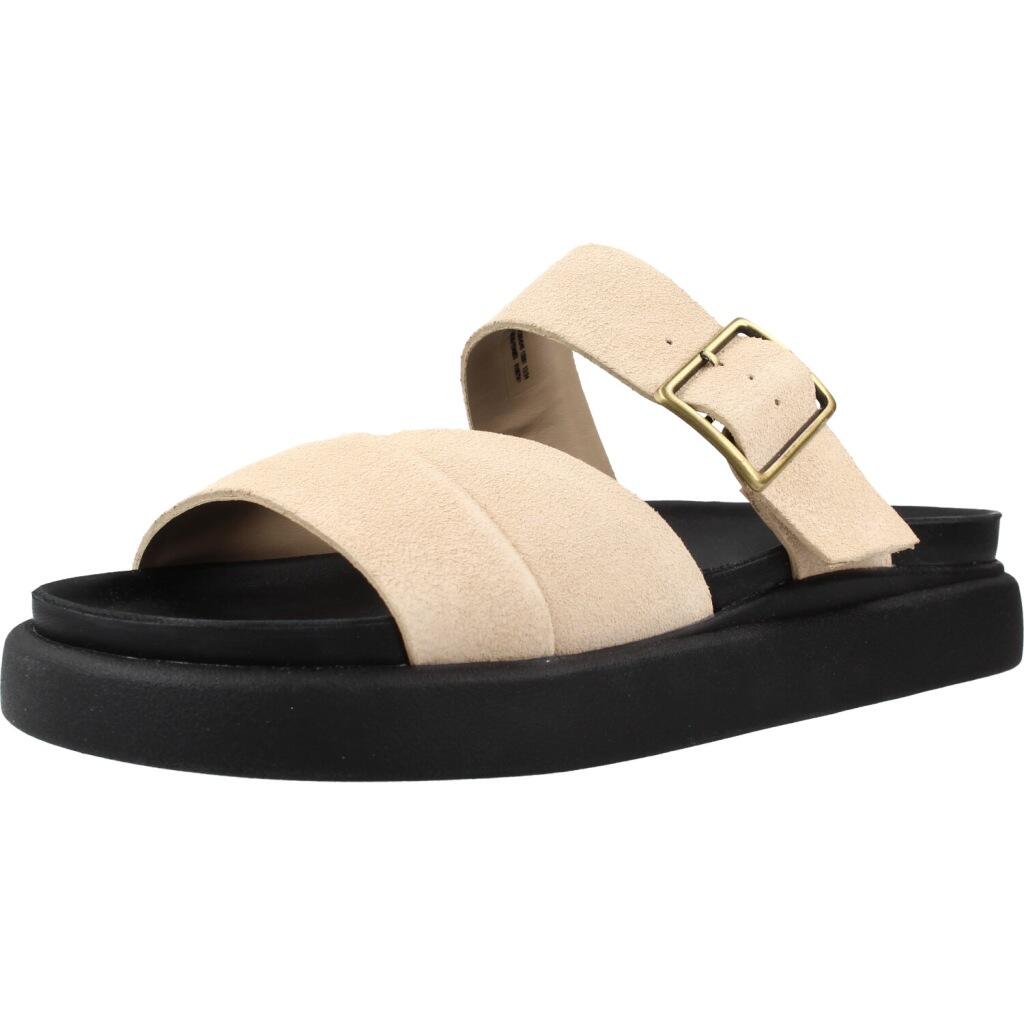 Sandały CLARKS ARISTELLA MULE Jasnobrązowy