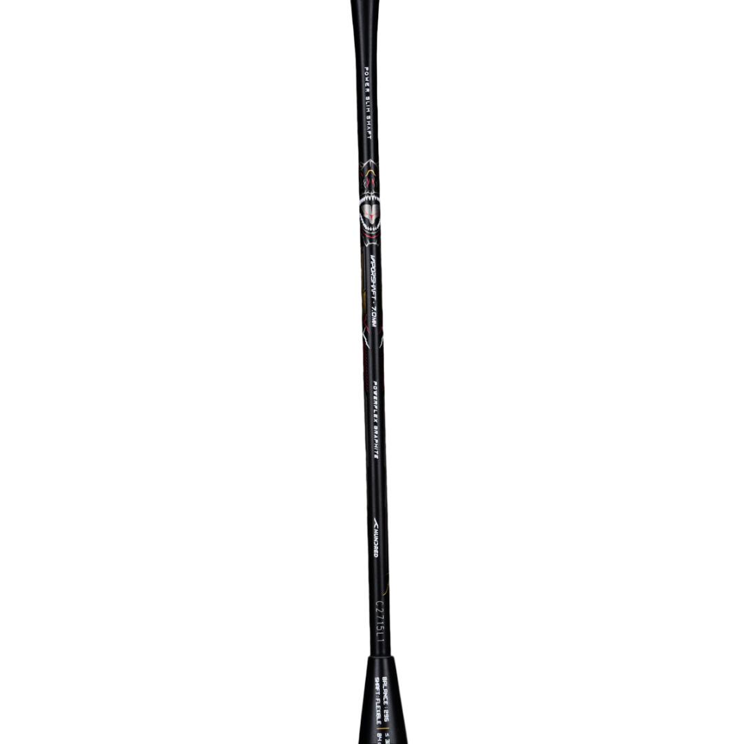 Unbesaitet Badmintonschläger – T-Rex 800 Schwarz 4/7