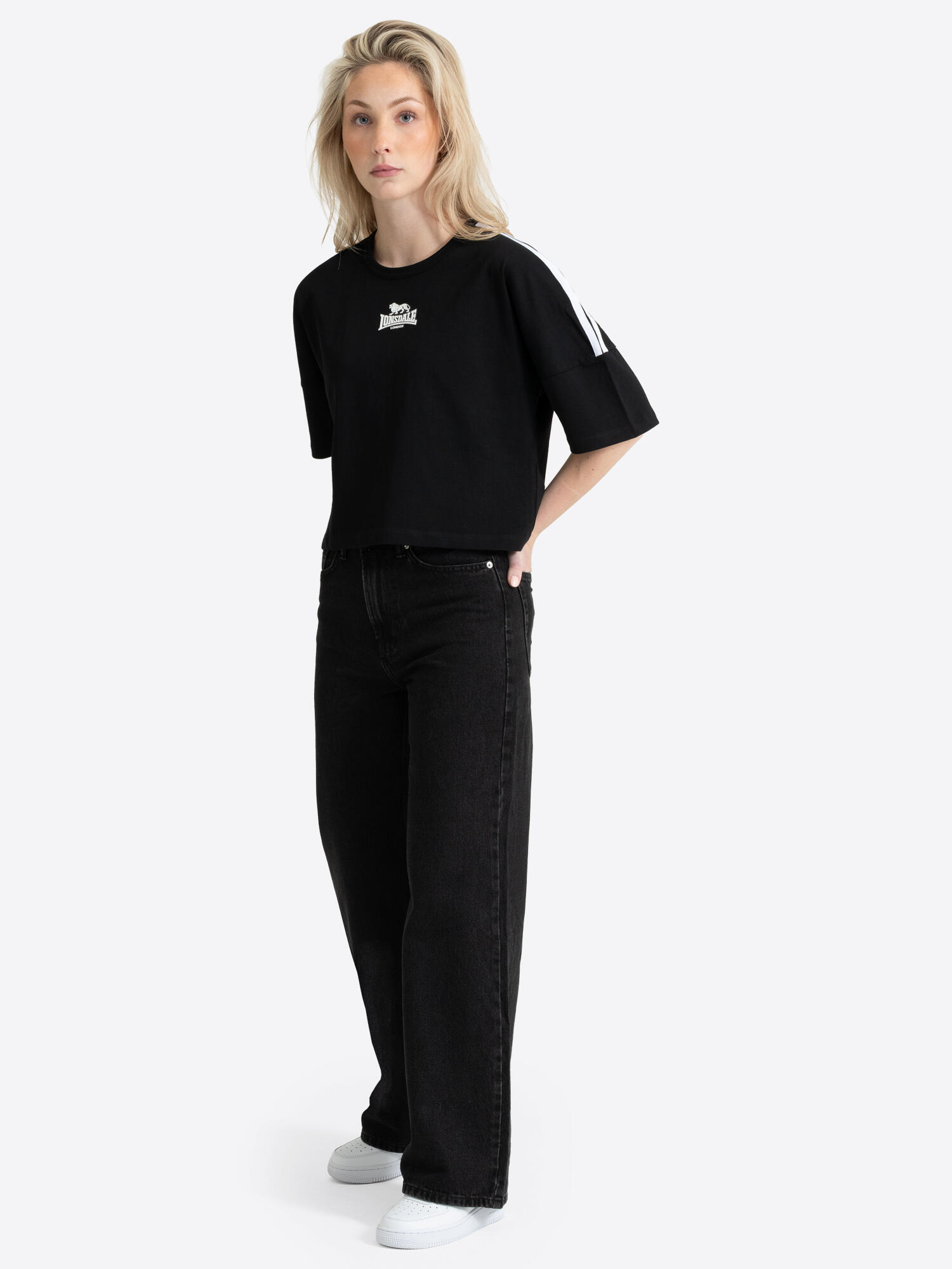 LONSDALE Frauen T-Shirt Cropped Oversize WANDYLAW 4/6