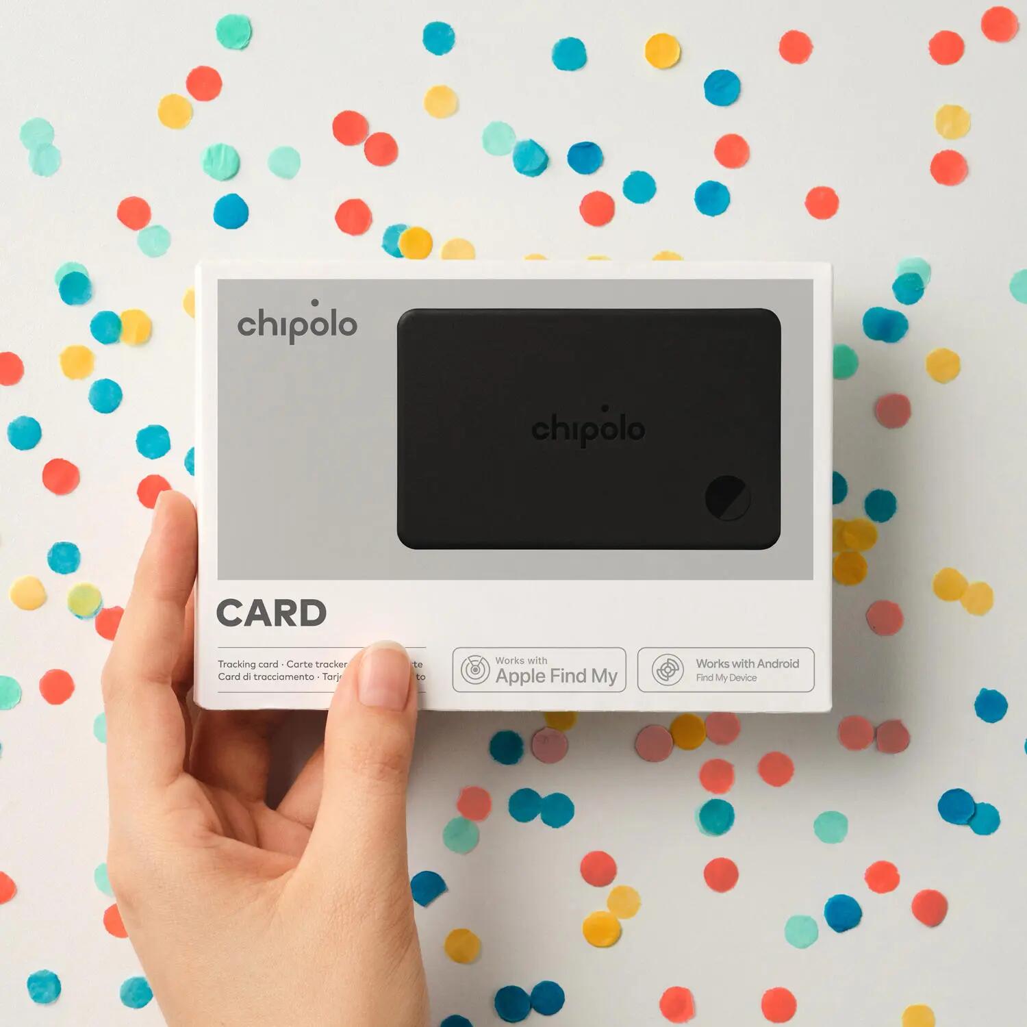 Localizador CHIPOLO Card - charcoal 5/7