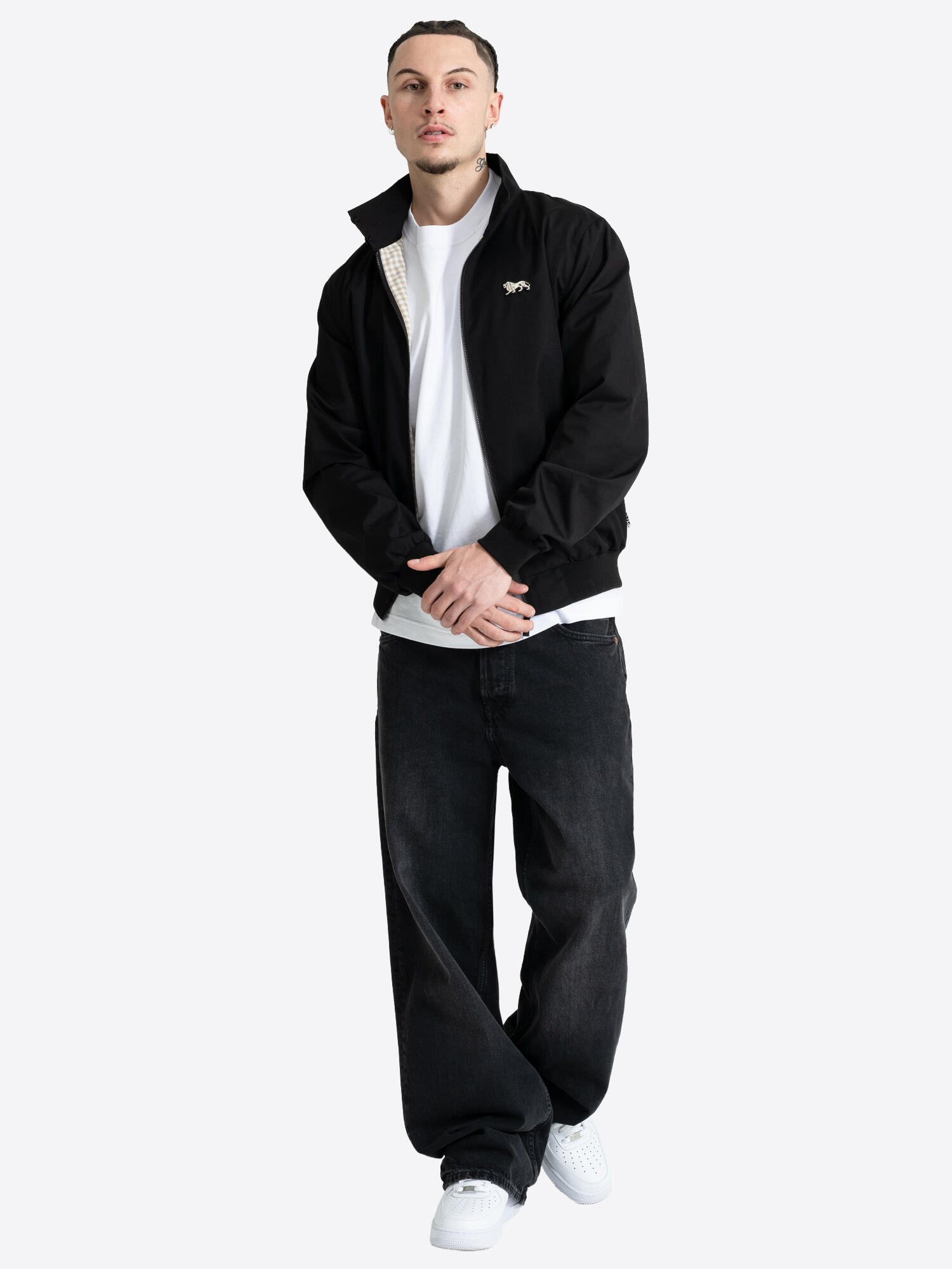 LONSDALE Herren Jacke schmale Passform ODDINGLEY 3/6