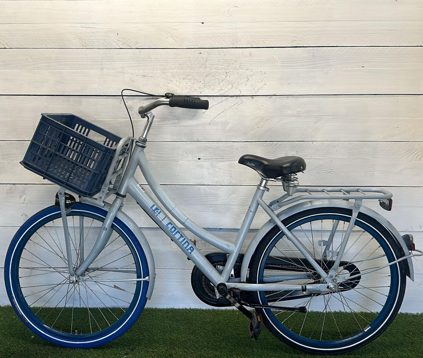 Cortina stadsfiets, metal/grijs, framemaat 42 cm 3/3