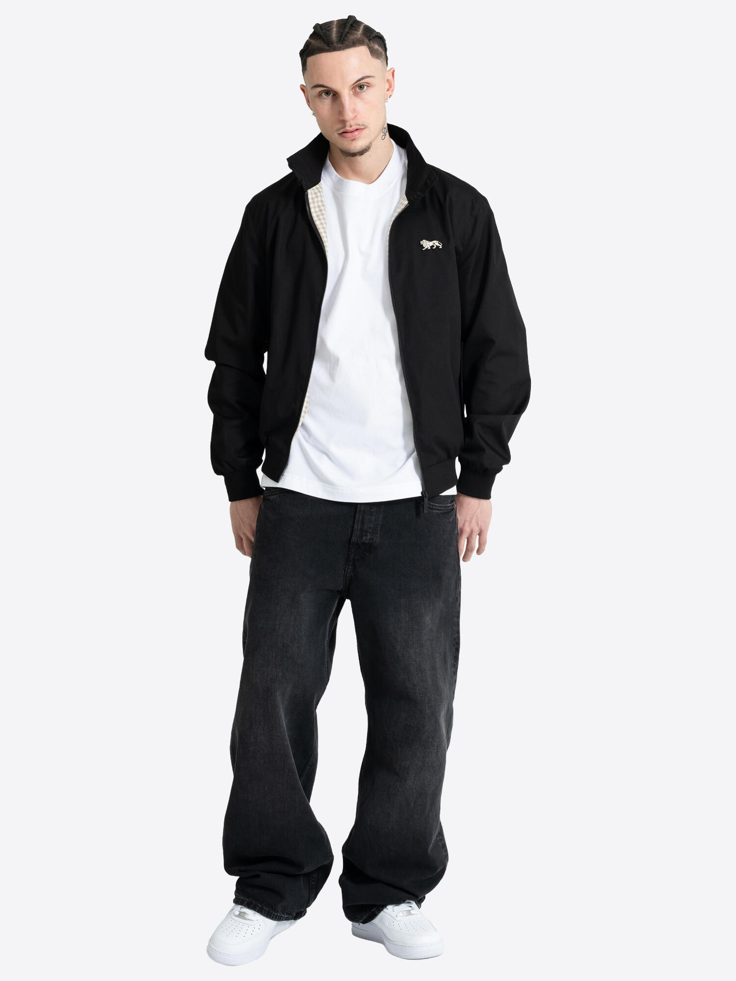 LONSDALE Herren Jacke schmale Passform ODDINGLEY 4/6