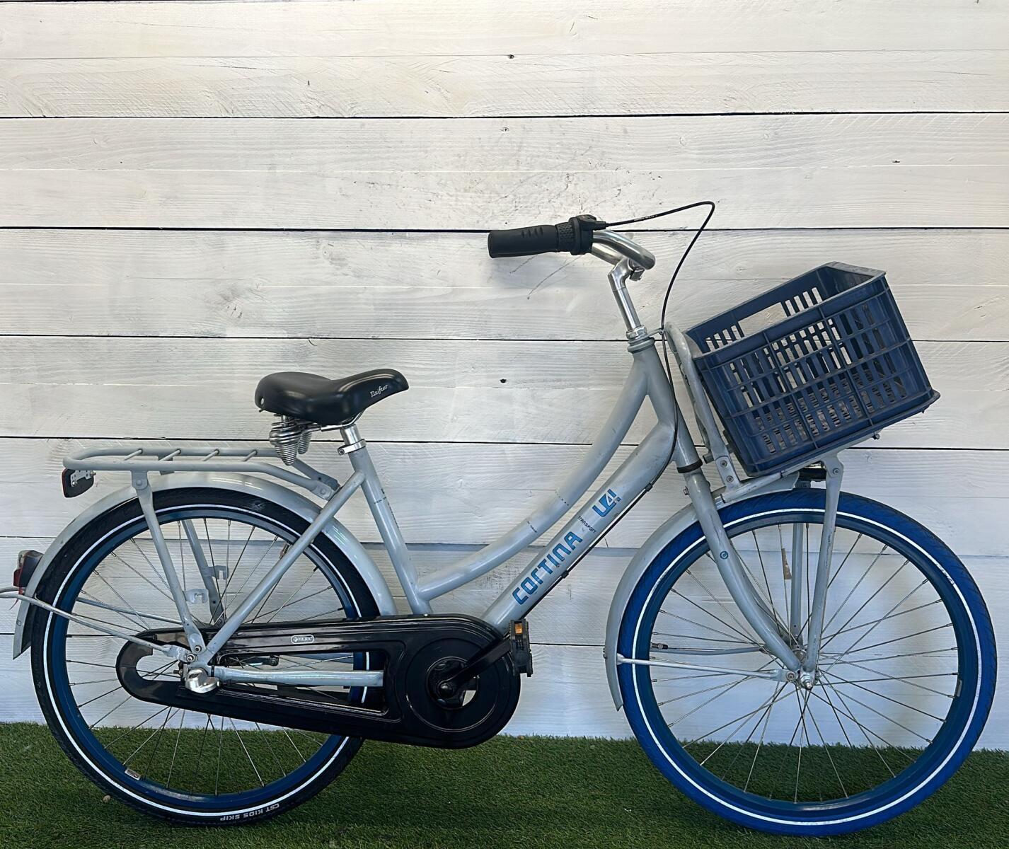 Cortina stadsfiets, metal/grijs, framemaat 42 cm 2/3