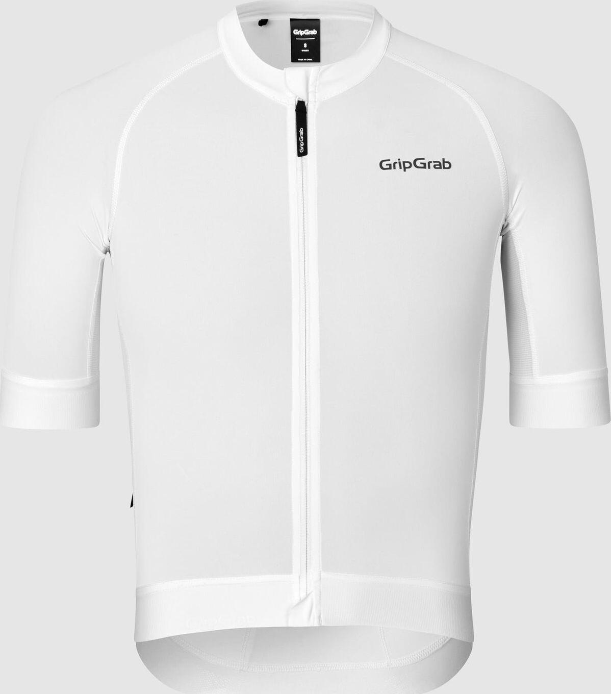 GripGrab PACR Short Sleeve Jersey White Men's 3/5