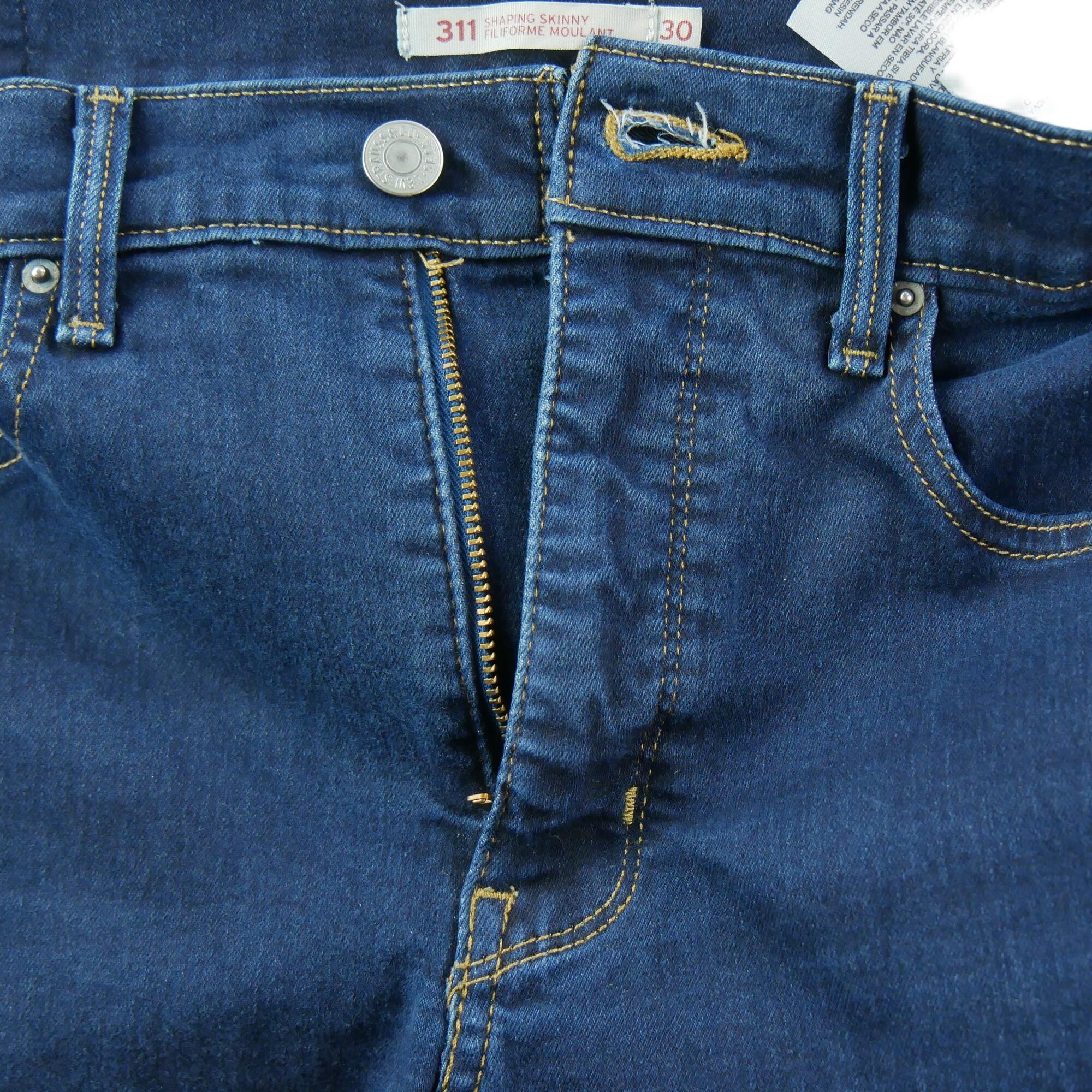 Seconde vie - Jean Femme Levis 311 Bleu - Très bon état 7/7
