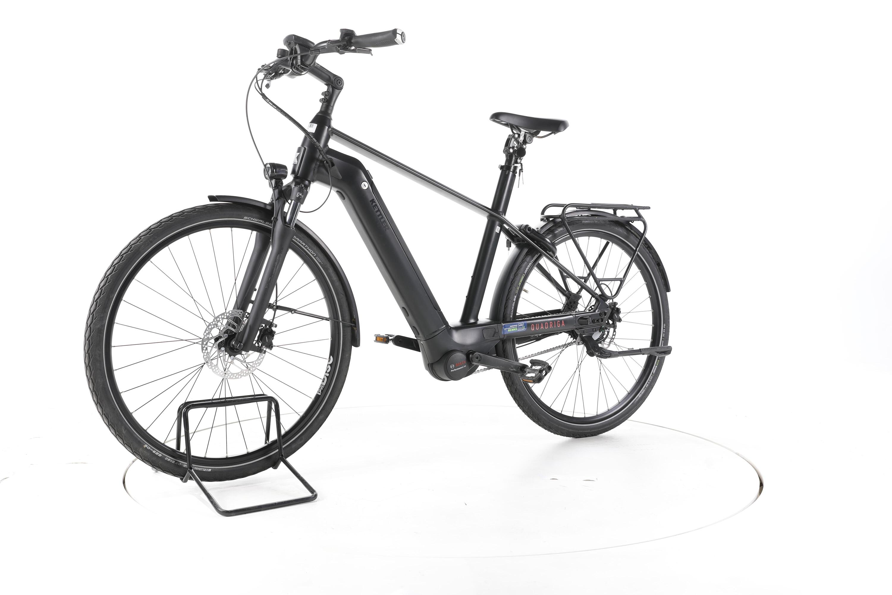Tweedehands - Kettler Quadriga P5 RT, Schwarz, 60 City E-Bike - Goed 5/7