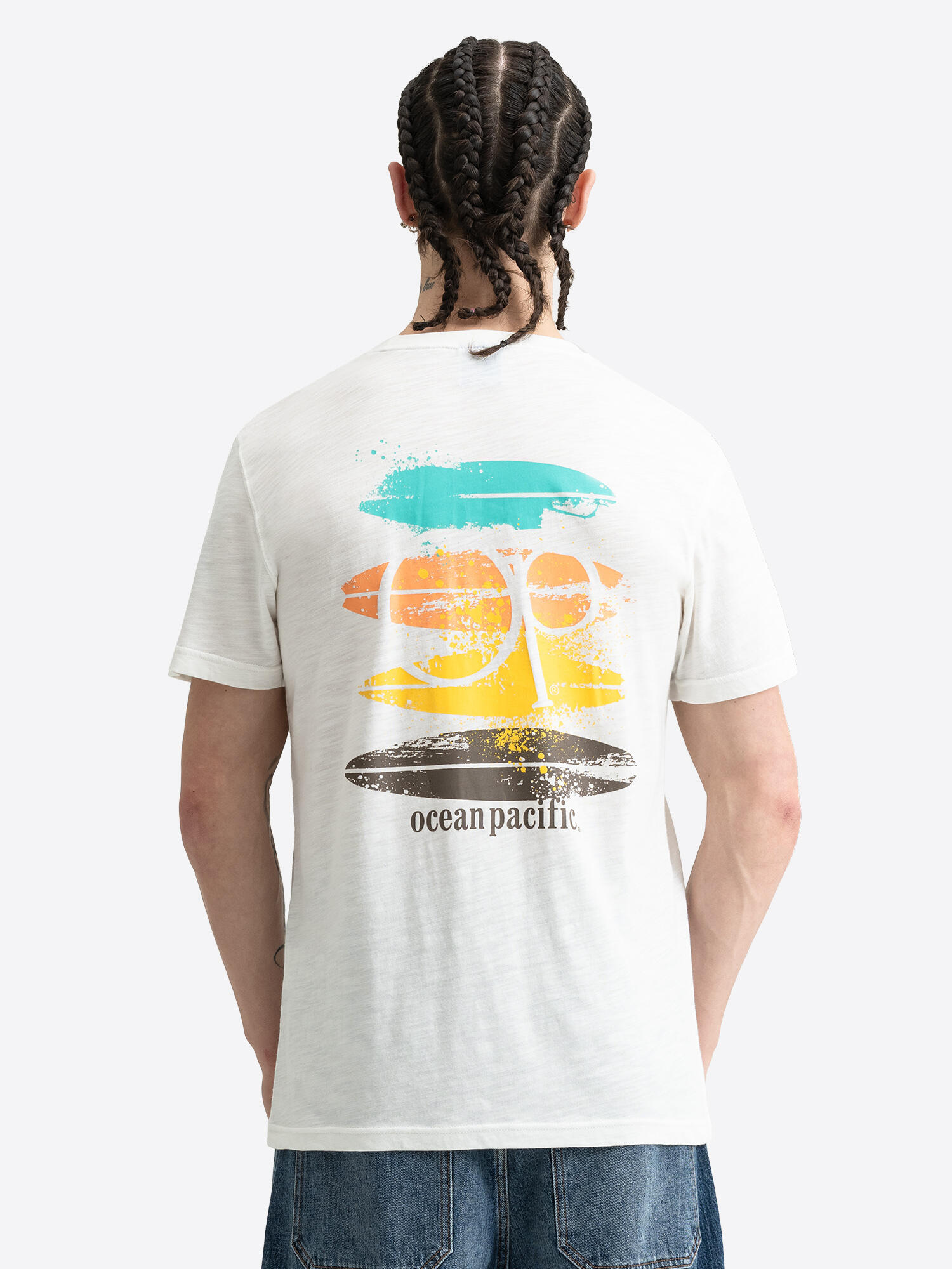 OCEAN PACIFIC Herren T-Shirt normale Passform QUIVER 5/6