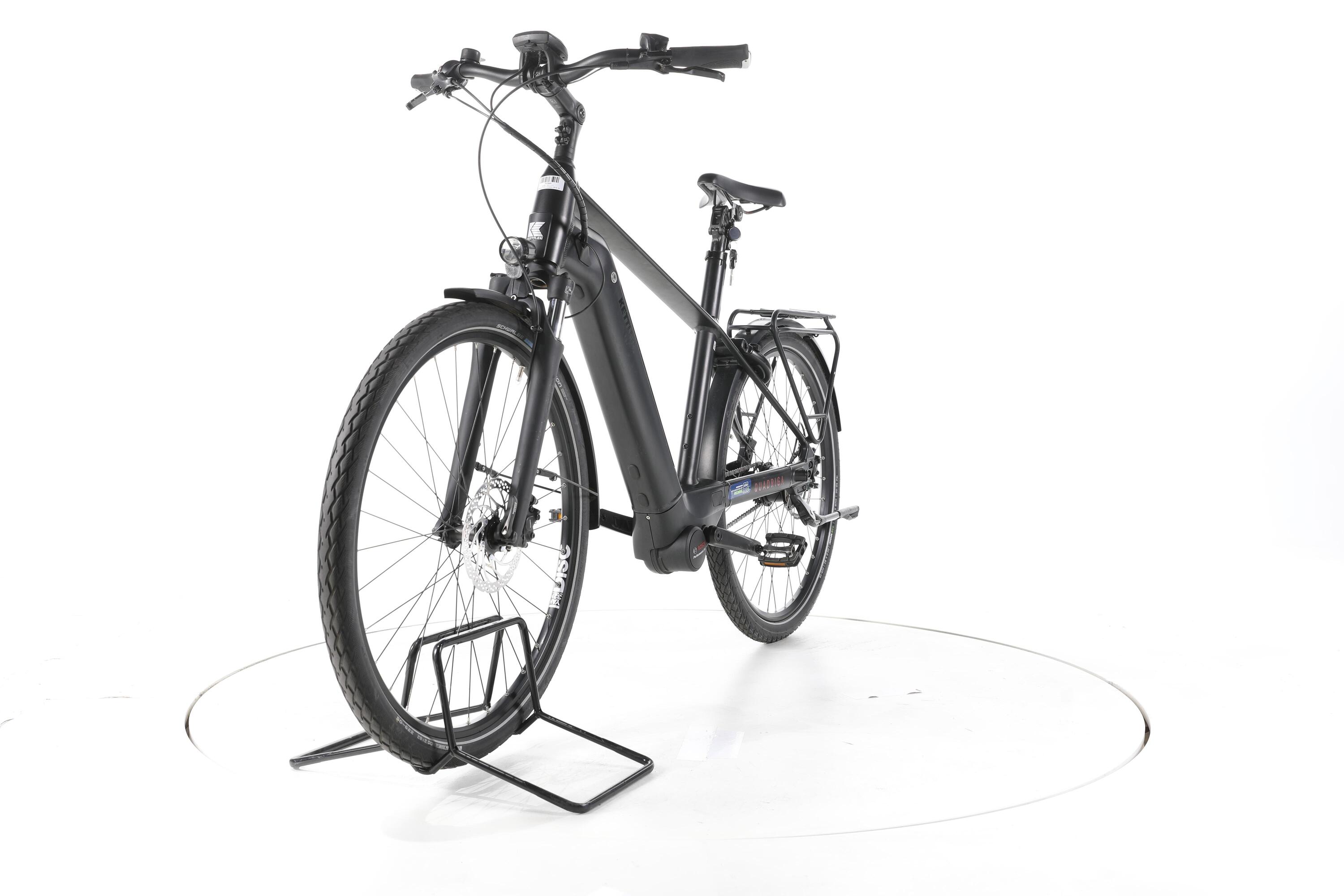 Tweedehands - Kettler Quadriga P5 RT, Schwarz, 60 City E-Bike - Goed 4/7