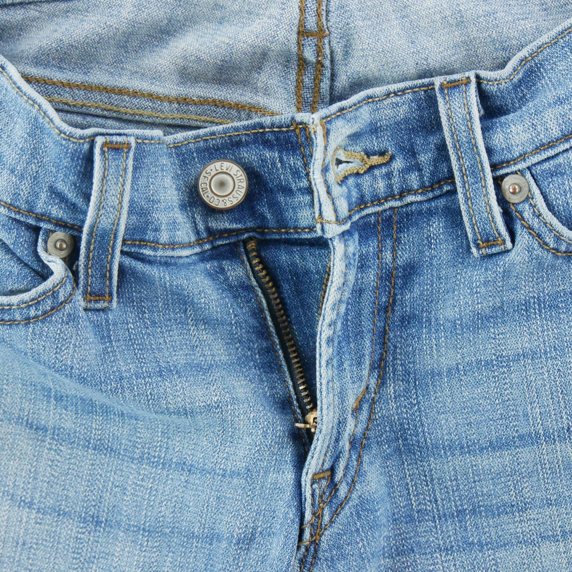 Seconde vie - Jean Femme Levis 524 Skinny Bleu - Excellent 7/7
