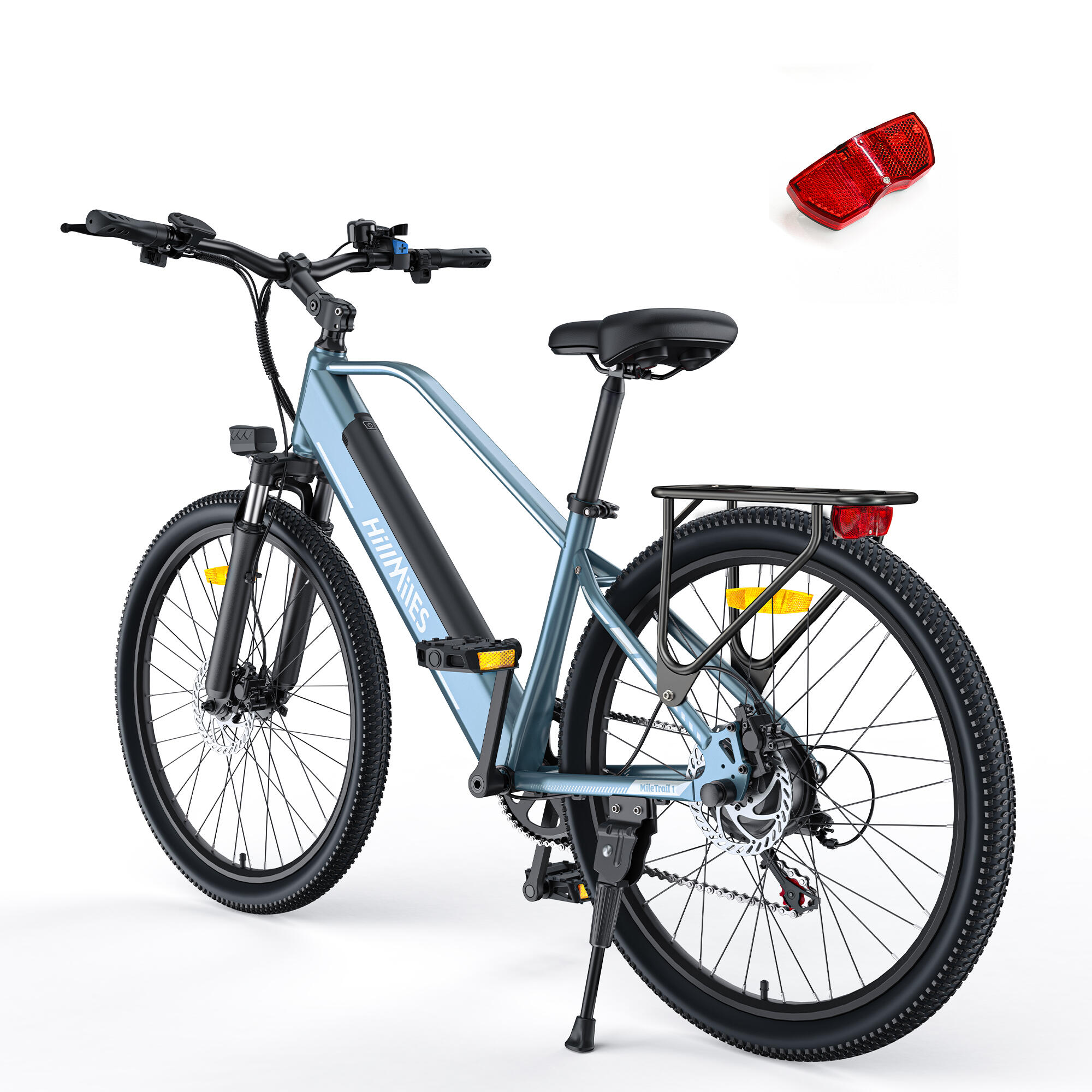 Bicicletta elettrica HillMiles MileTrail 1 250W Trail Ebike 26" 3/7