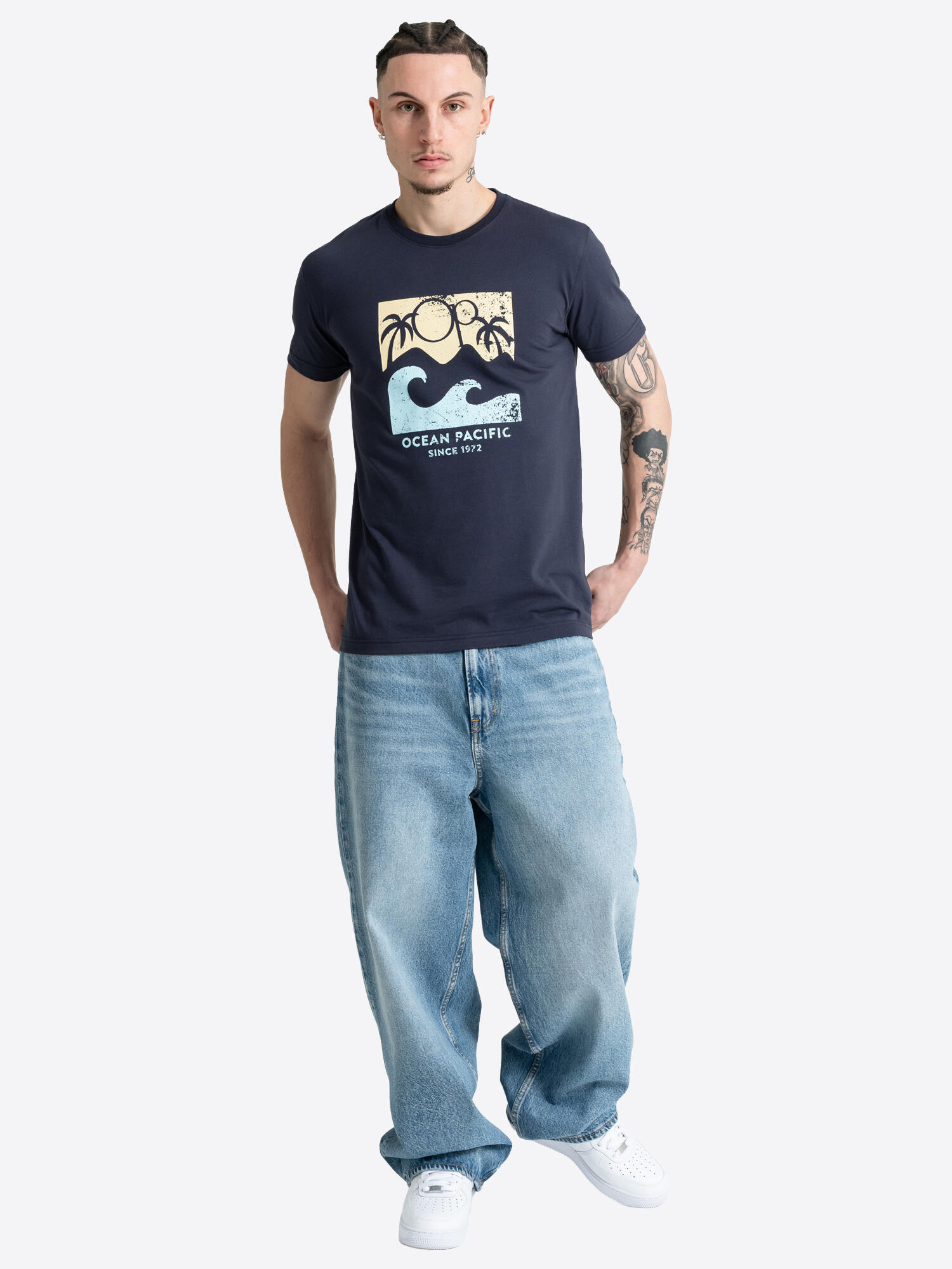 OCEAN PACIFIC Herren T-Shirt normale Passform FROTH 3/6
