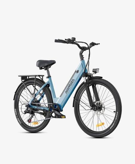 City bike elettrica HillMiles MileCity 1 250W 468Wh 26 pollici