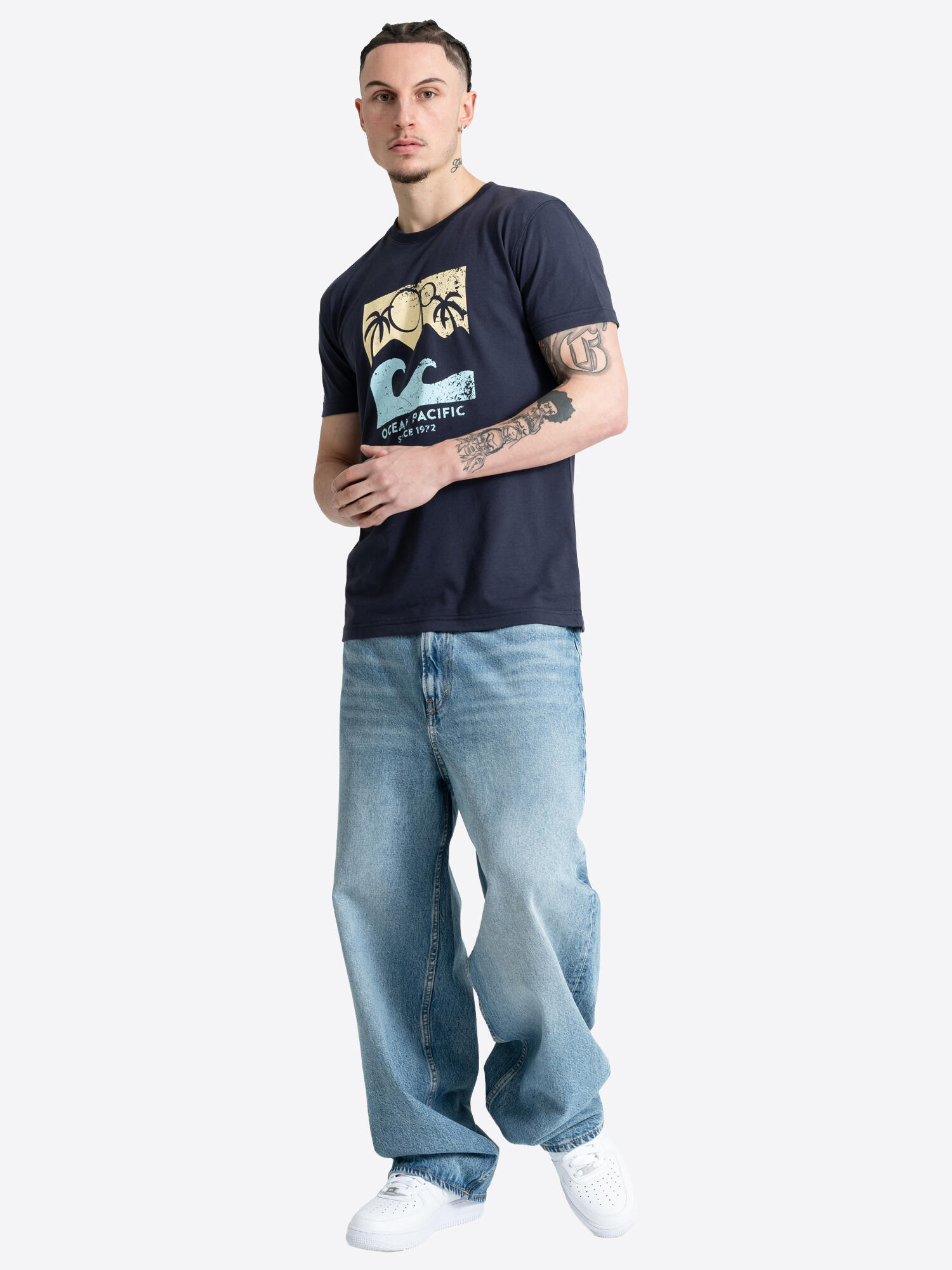 OCEAN PACIFIC Herren T-Shirt normale Passform FROTH 4/6