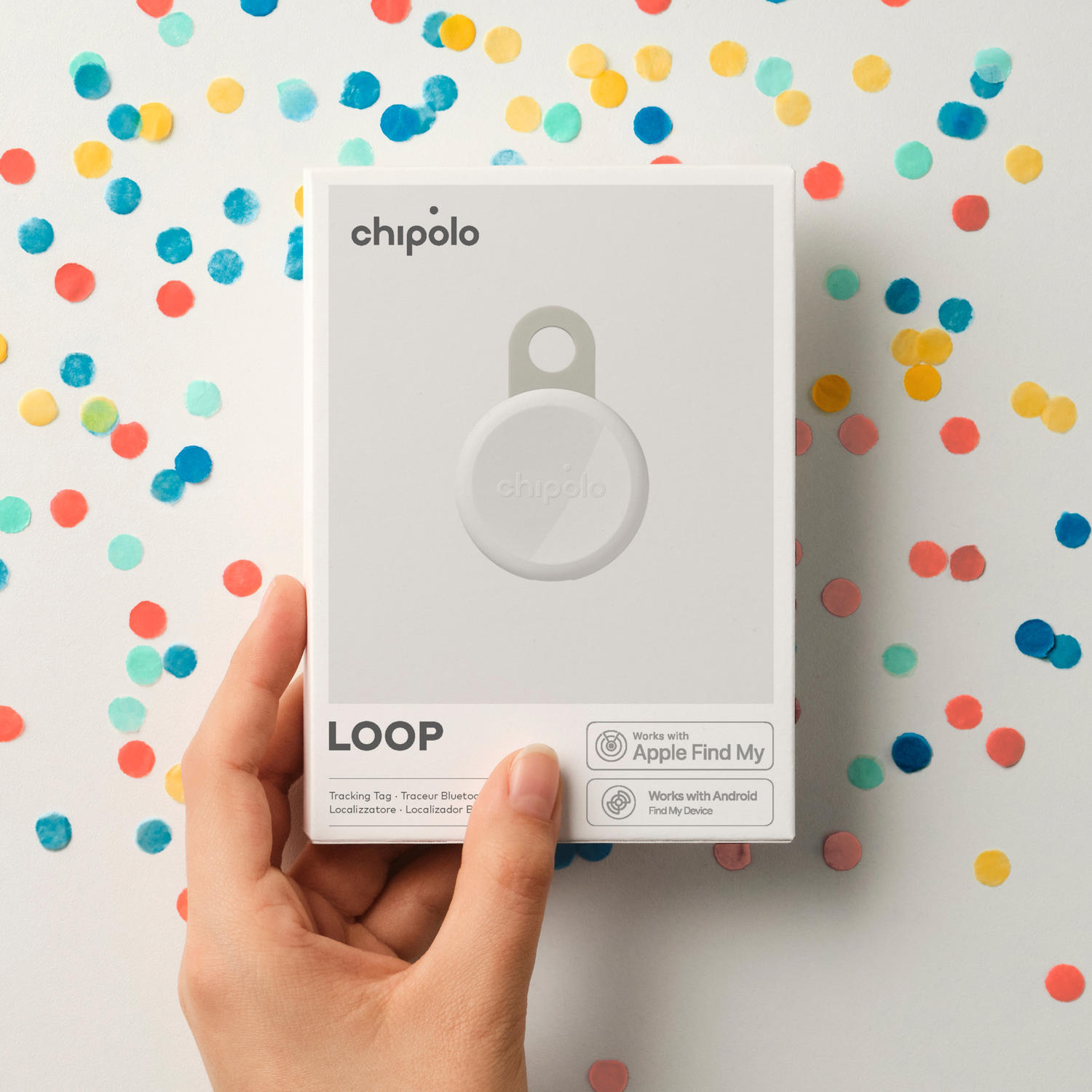 Localizador CHIPOLO Loop - chalk 5/5
