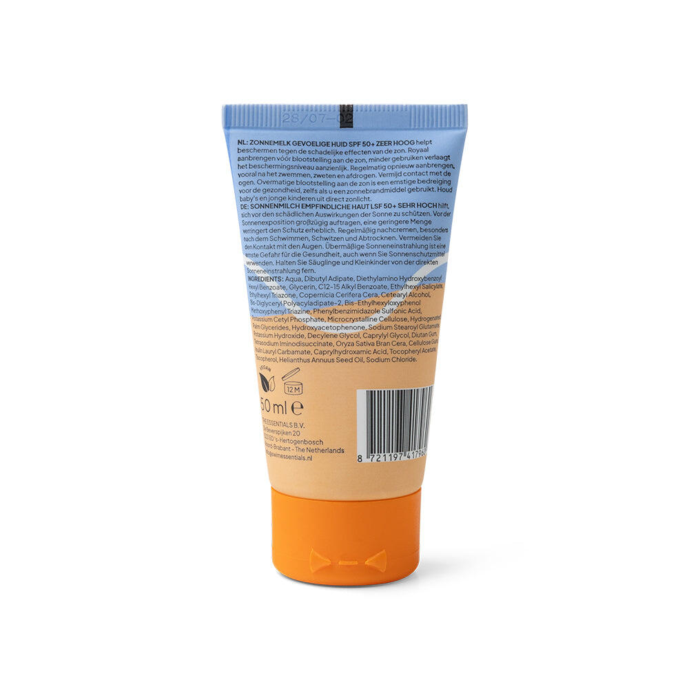 Crème solaire - Crème - Sensible SPF50+ - 50 ml 4/6