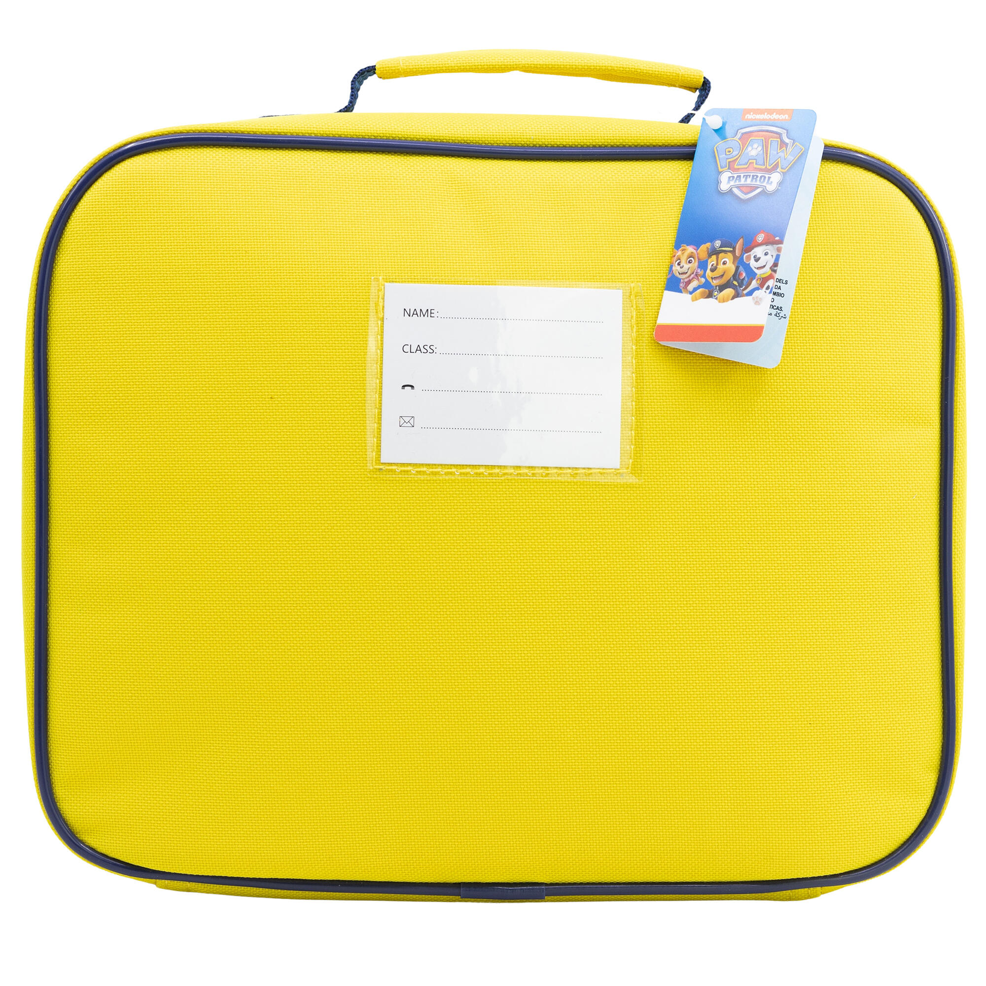 PAW PATROL insulated rectangular lunch bag with zip and carry handle 3/3