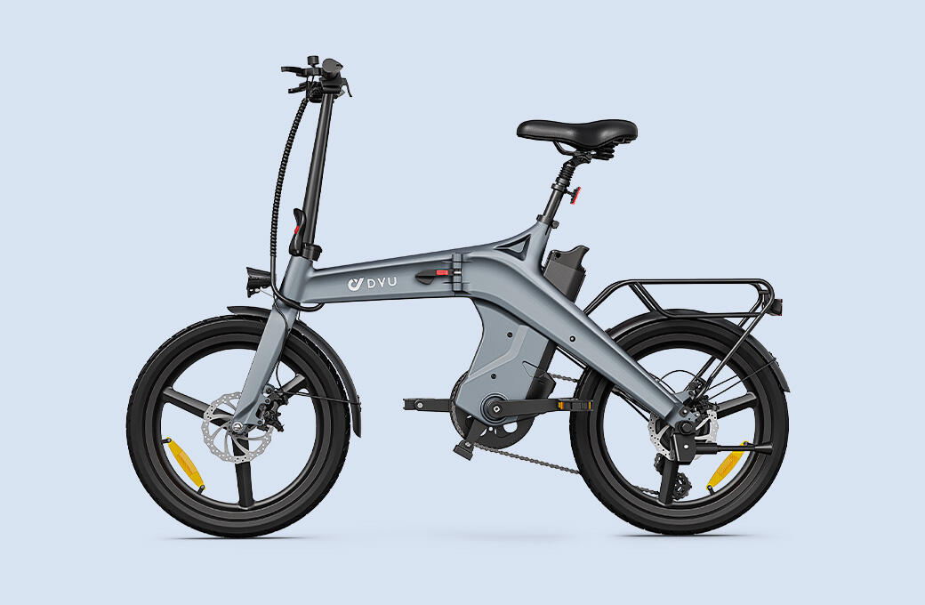 DYU T1 Ebike urbana compatta da 20" 5/7