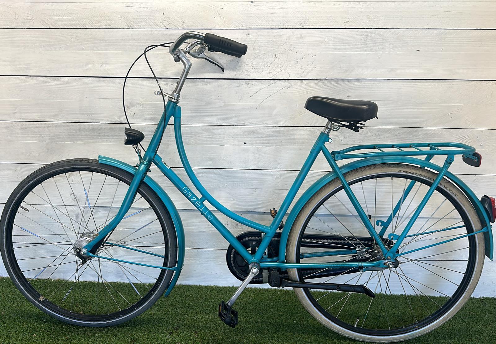 Gazelle oma-/opafiets stadsfiets, groen - 57 cm 3/3