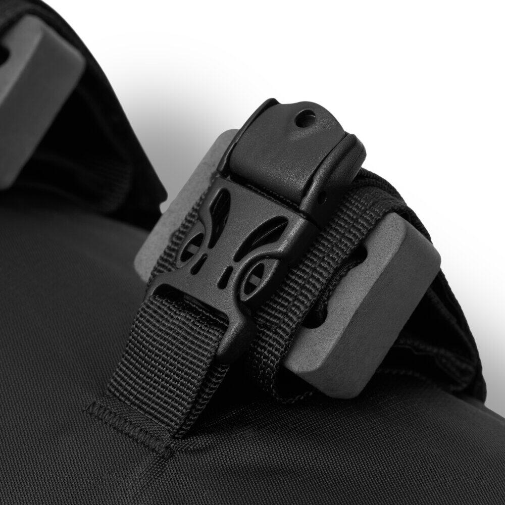 Sacoche de guidon cyclotourisme Cyclisme Homme et Femme Miles Black Noir 3/7