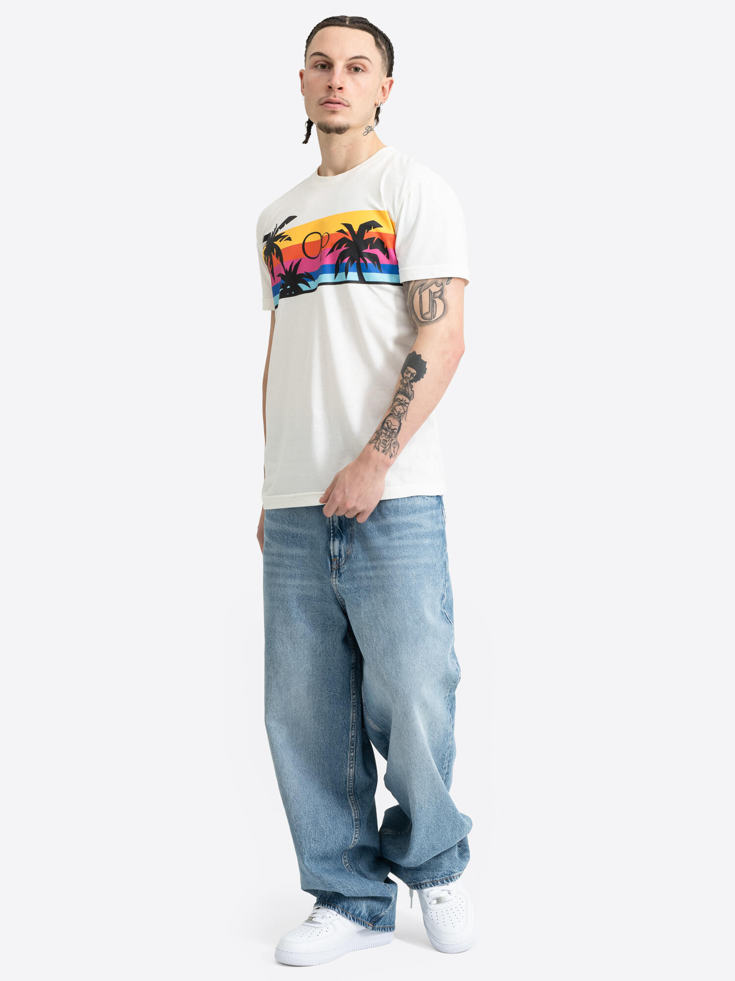 OCEAN PACIFIC Herren T-Shirt normale Passform STOCKED 3/6