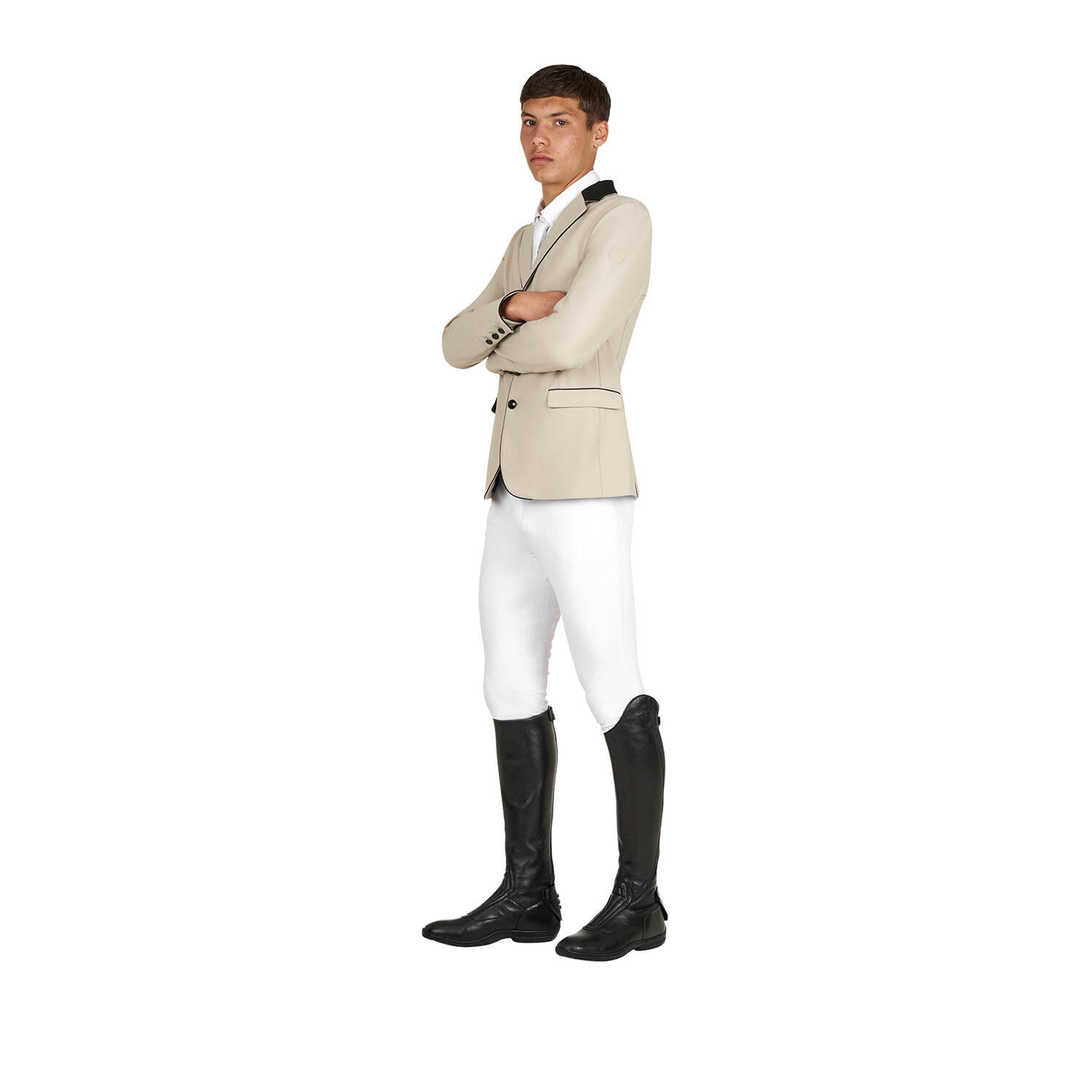 Jaqueta masculina para concurso três botões 5/5