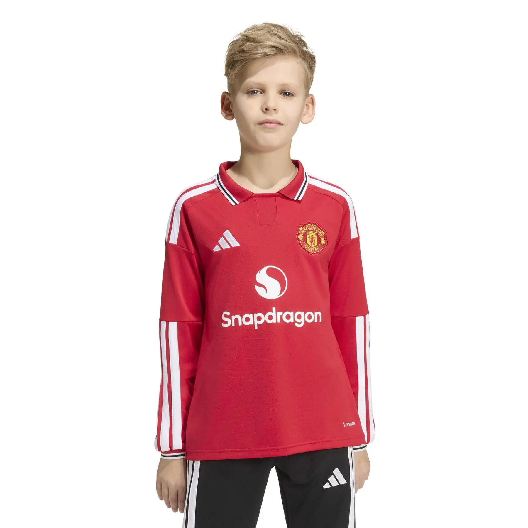Maillot Domicile manches longues enfant Manchester United 2026/27 2/7