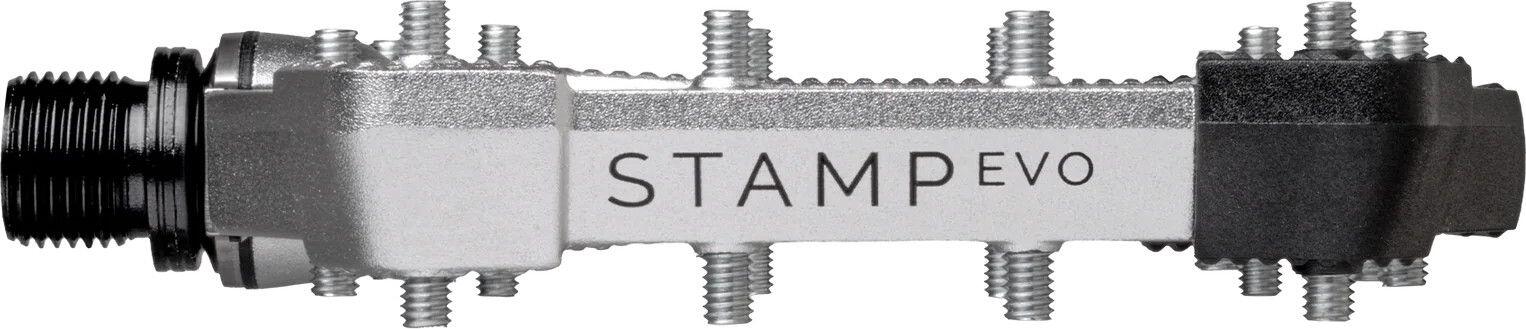 Par de pedales planos Crankbrothers Stamp Evo - Small plateados 4/7