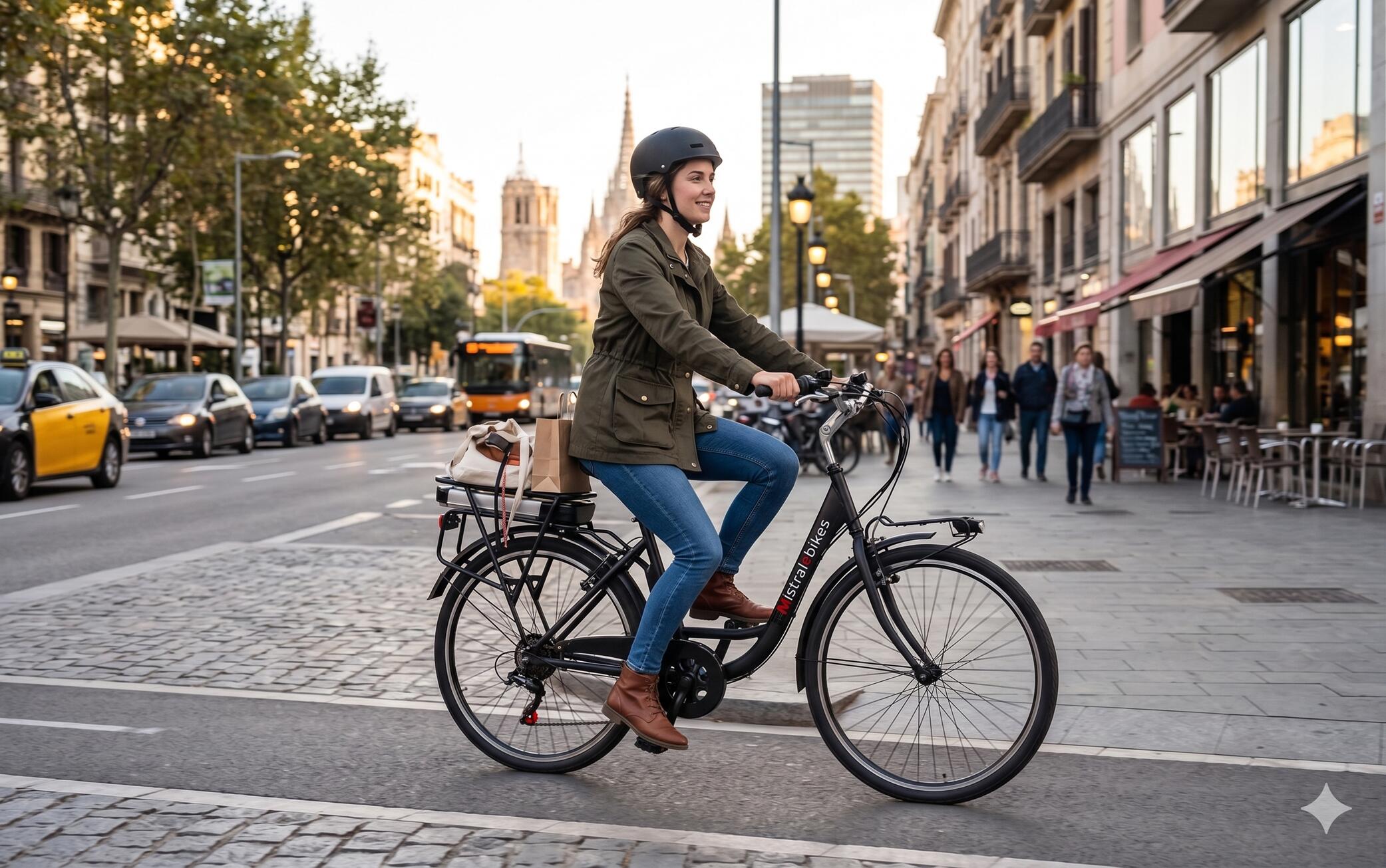 BICICLETA URBANA AZUL EDICIÓN ESPECIAL COPPI RIVIERA 6/7