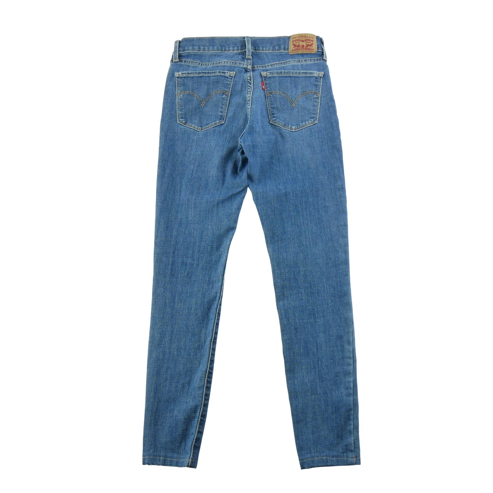 Seconde vie - Jean Femme Levis 710 Super Skinny Bleu - Excellent 2/7