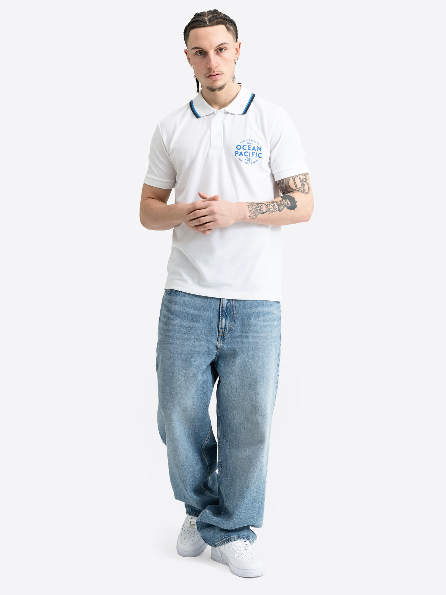 OCEAN PACIFIC Herren Poloshirt normale Passform MANLY 3/6