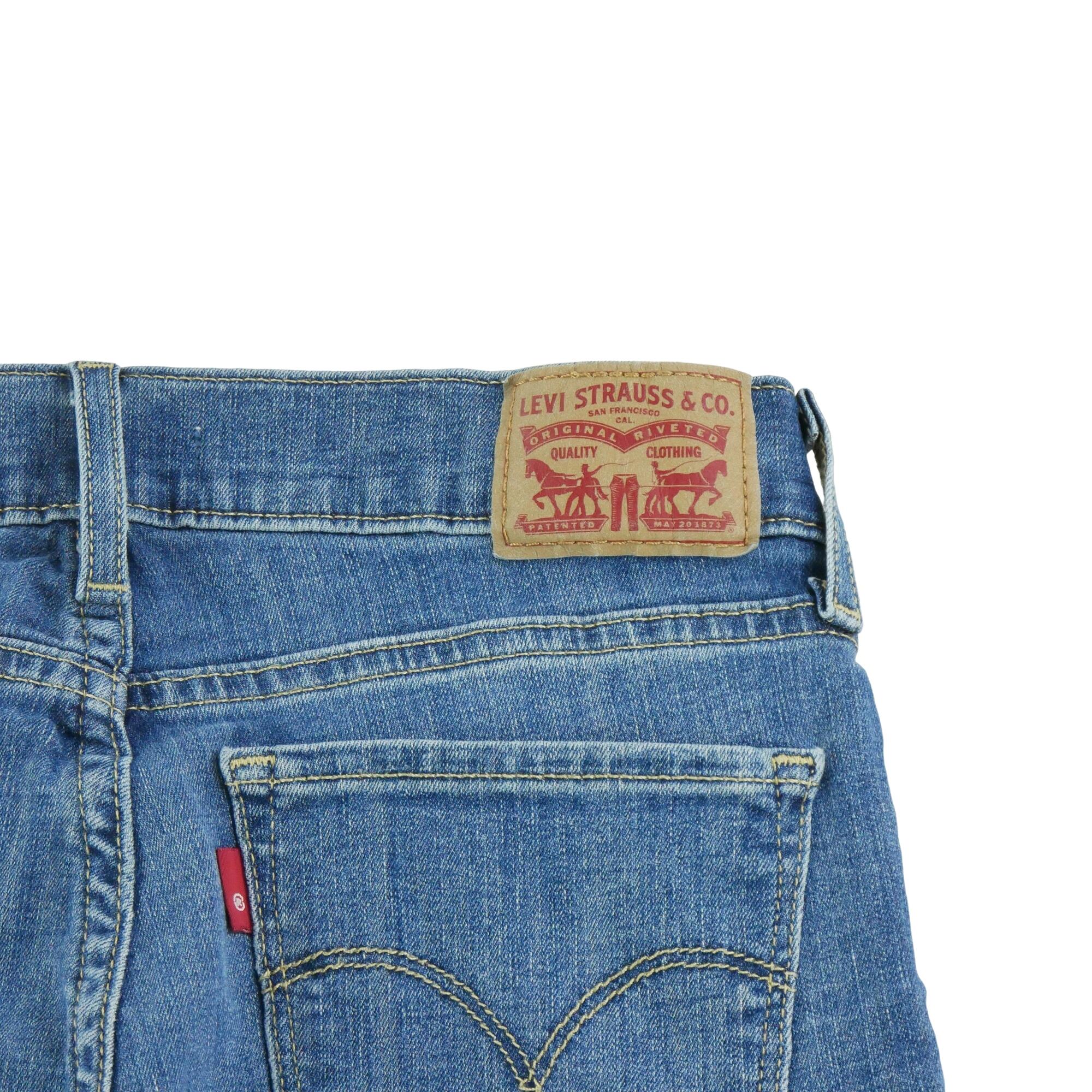 Seconde vie - Jean Femme Levis 710 Super Skinny Bleu - Excellent 5/7