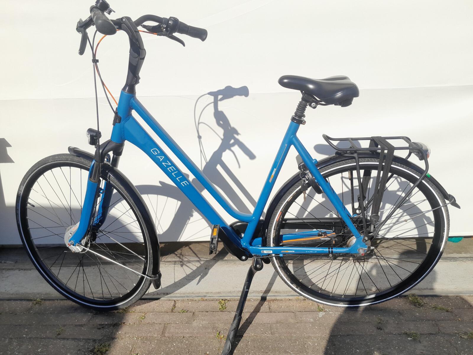 Gazelle Vento 28" 57 cm blauw, 7 versnellingen 4/5