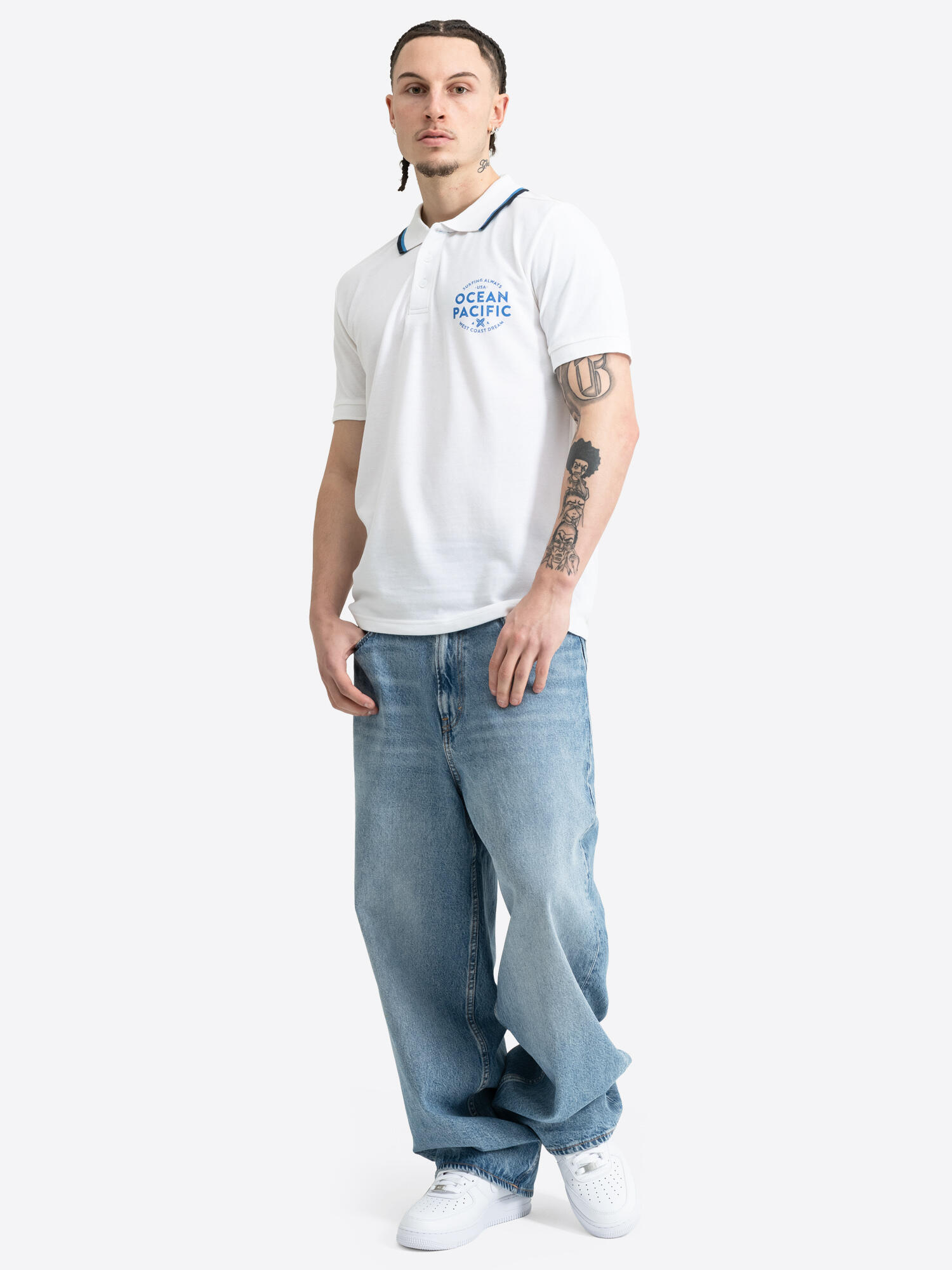 OCEAN PACIFIC Herren Poloshirt normale Passform MANLY 4/6
