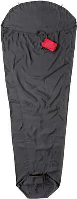 Cocoon expedition liner silk ripstop zwart regular lakenzak