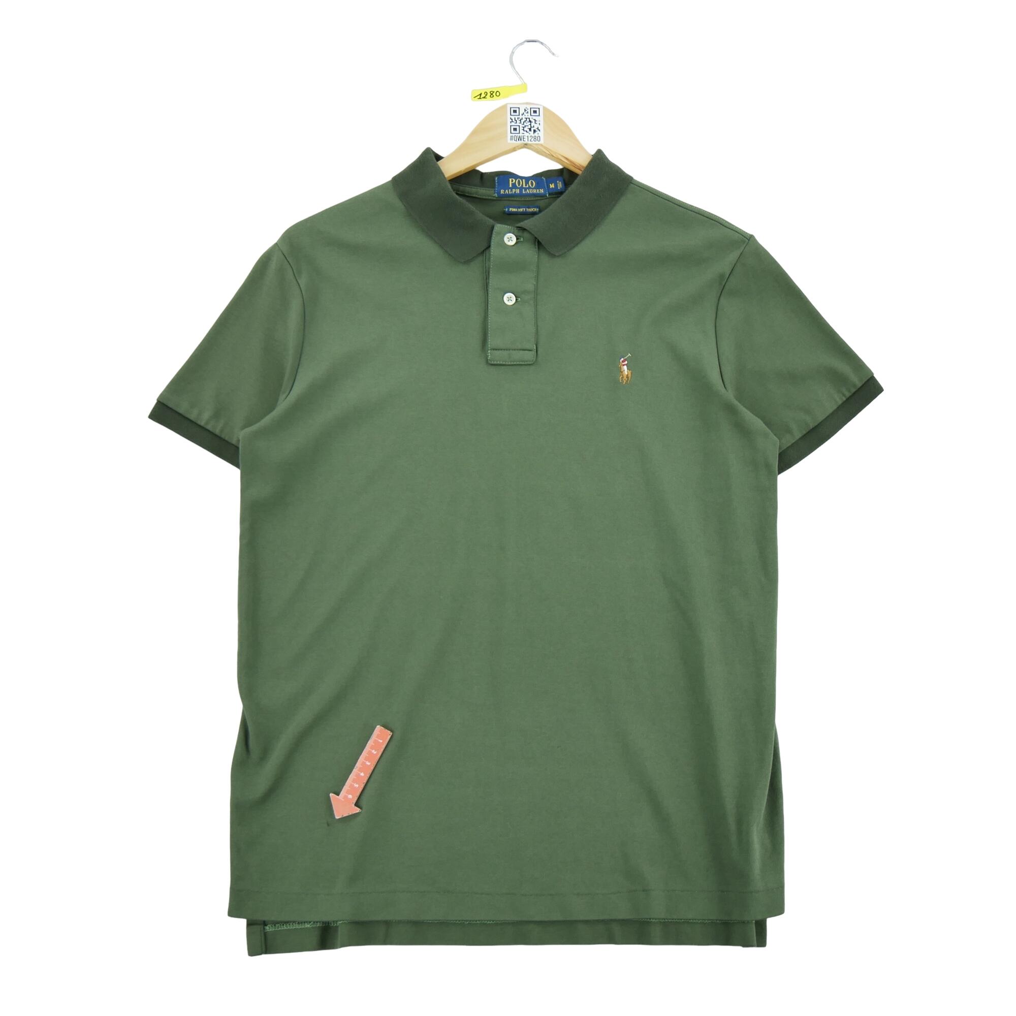 Polo uomo maniche corte verde Polo Ralph Lauren 4/7