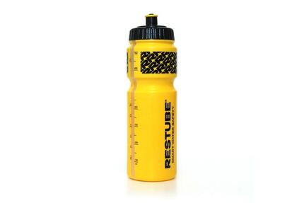 RESTUBE Gourde Sport 750ml - Bec verseur etanche, Sans BPA, Jaune