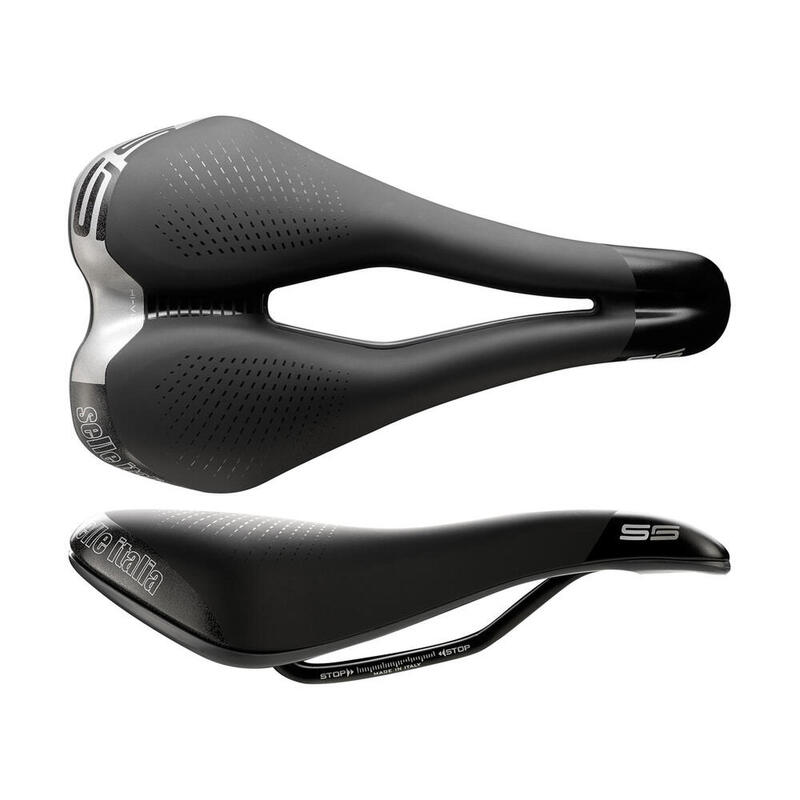 Selle de vélo S5 Superflow L Aluminium L3 Noir