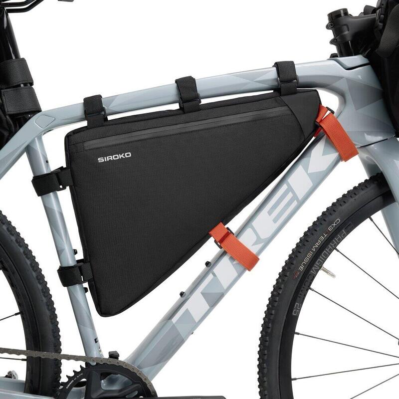 Geantă pentru cadru de bicicletă Motion Black Negru