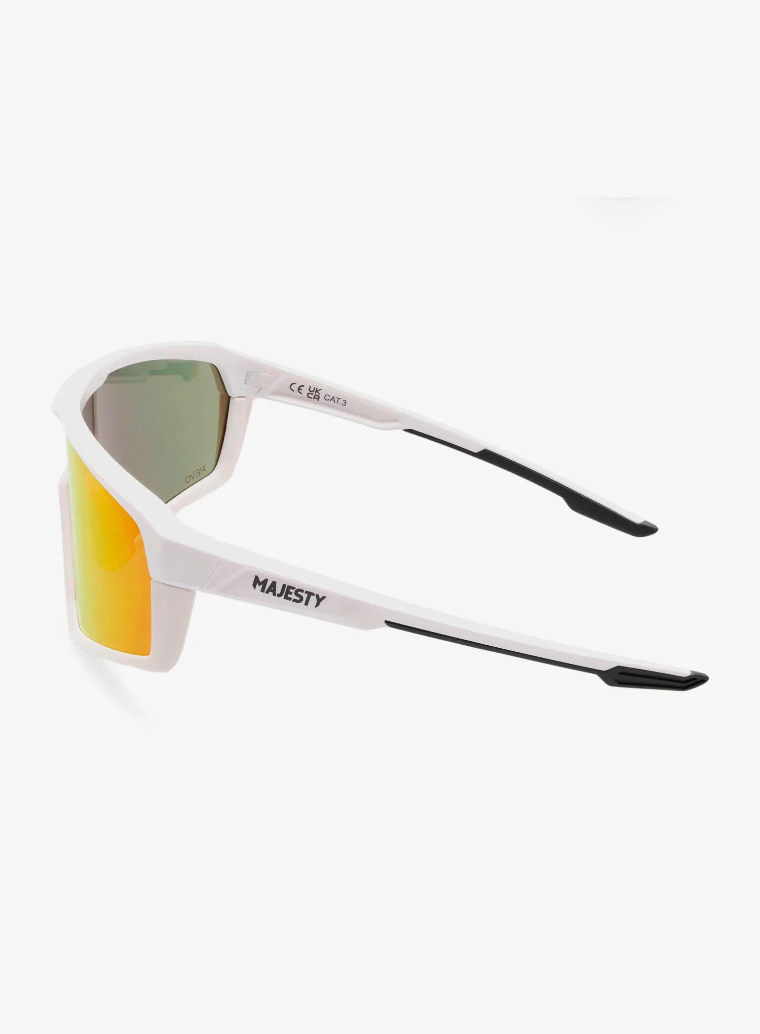 Okulary w góry Majesty Pro Tour Sunglasses - white/red ruby/clear 3/7
