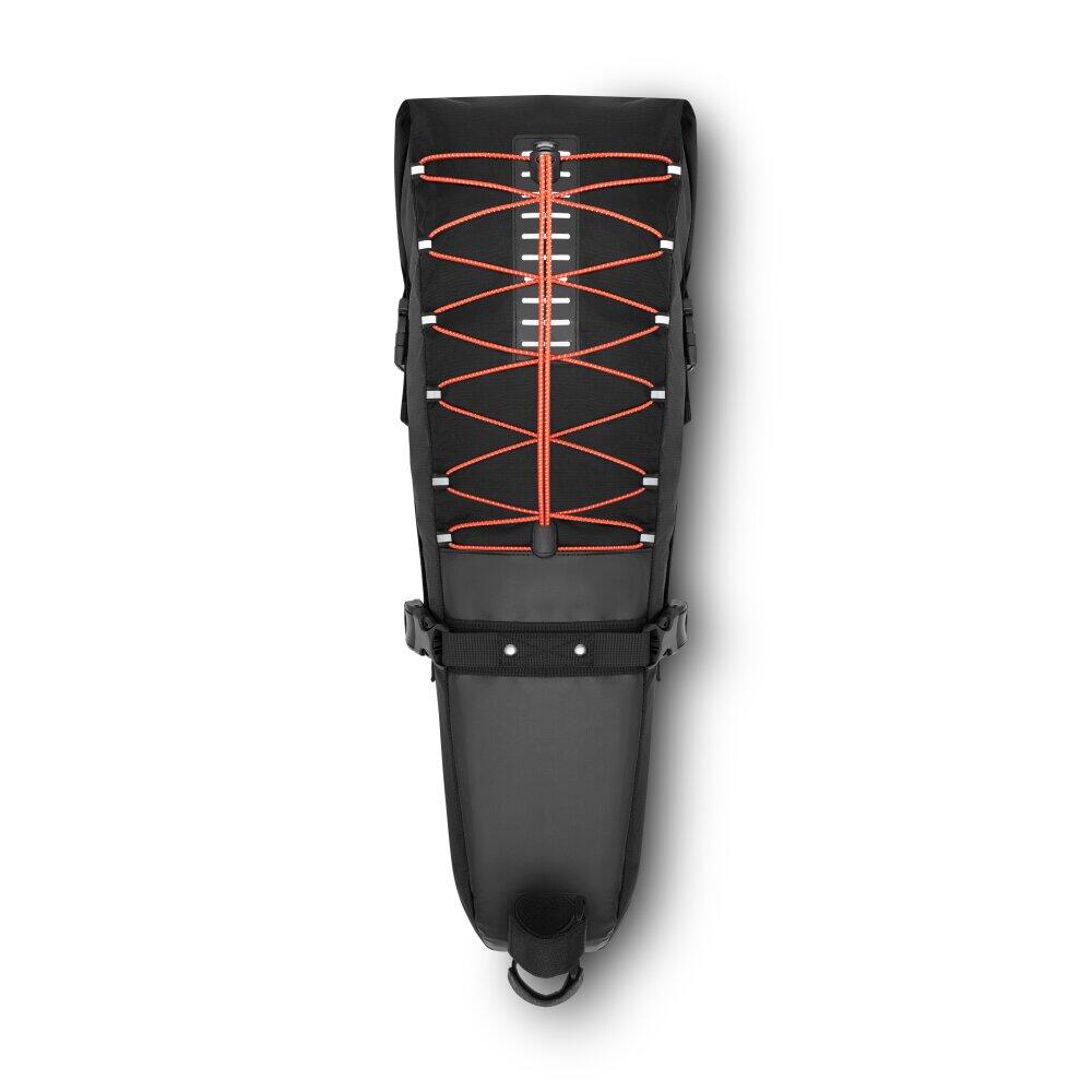 Heren en Dames Fietsen Zadeltas Remote Black Zwart 2/6