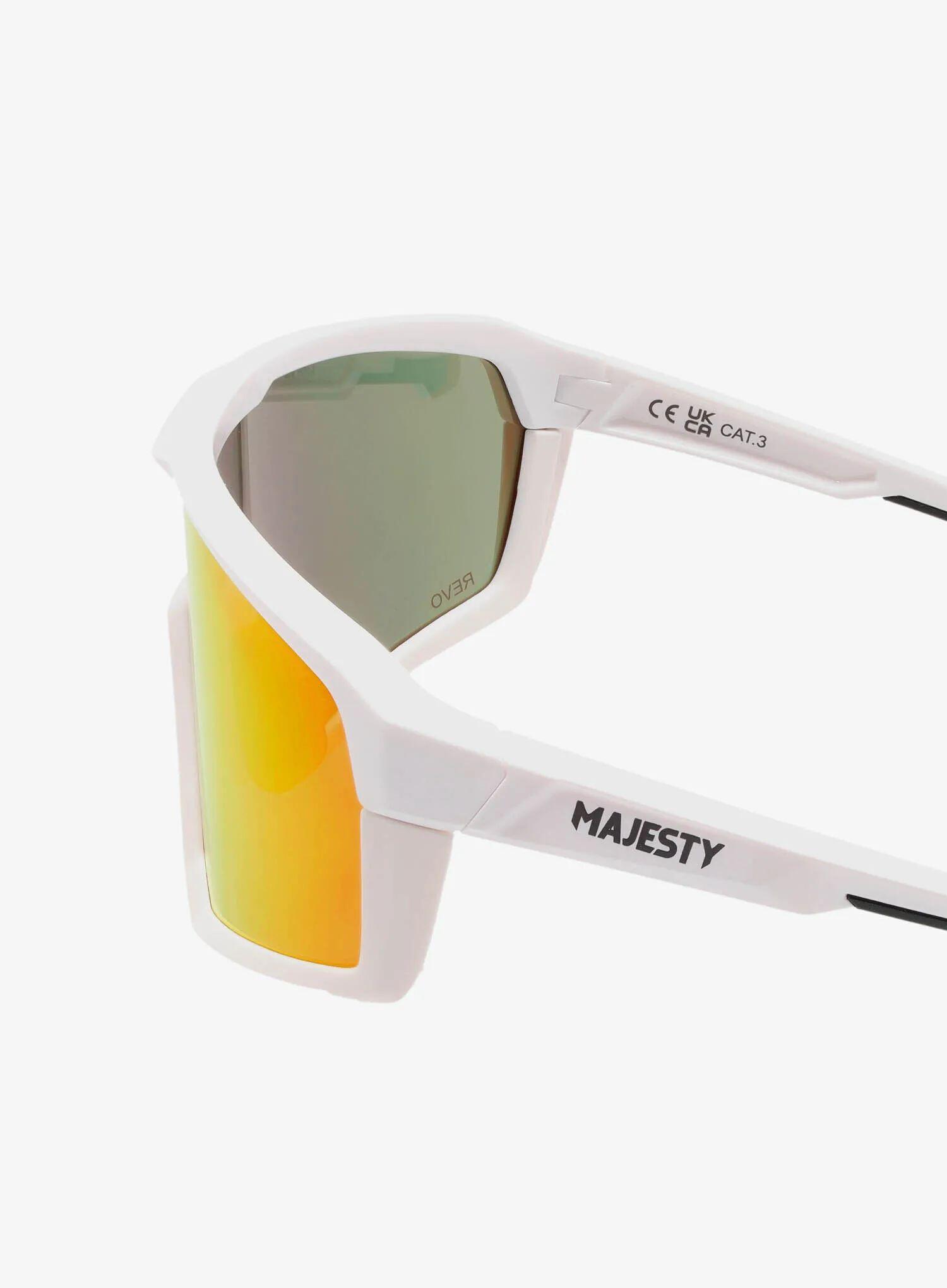 Okulary w góry Majesty Pro Tour Sunglasses - white/red ruby/clear 5/7