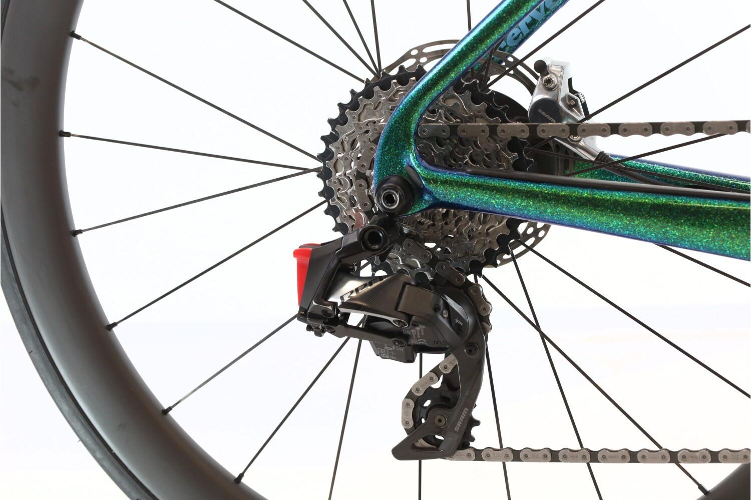 Tweedehands racefiets · Cervelo Caledonia 5 AXS 12V · Zeer goede toestand 3/8