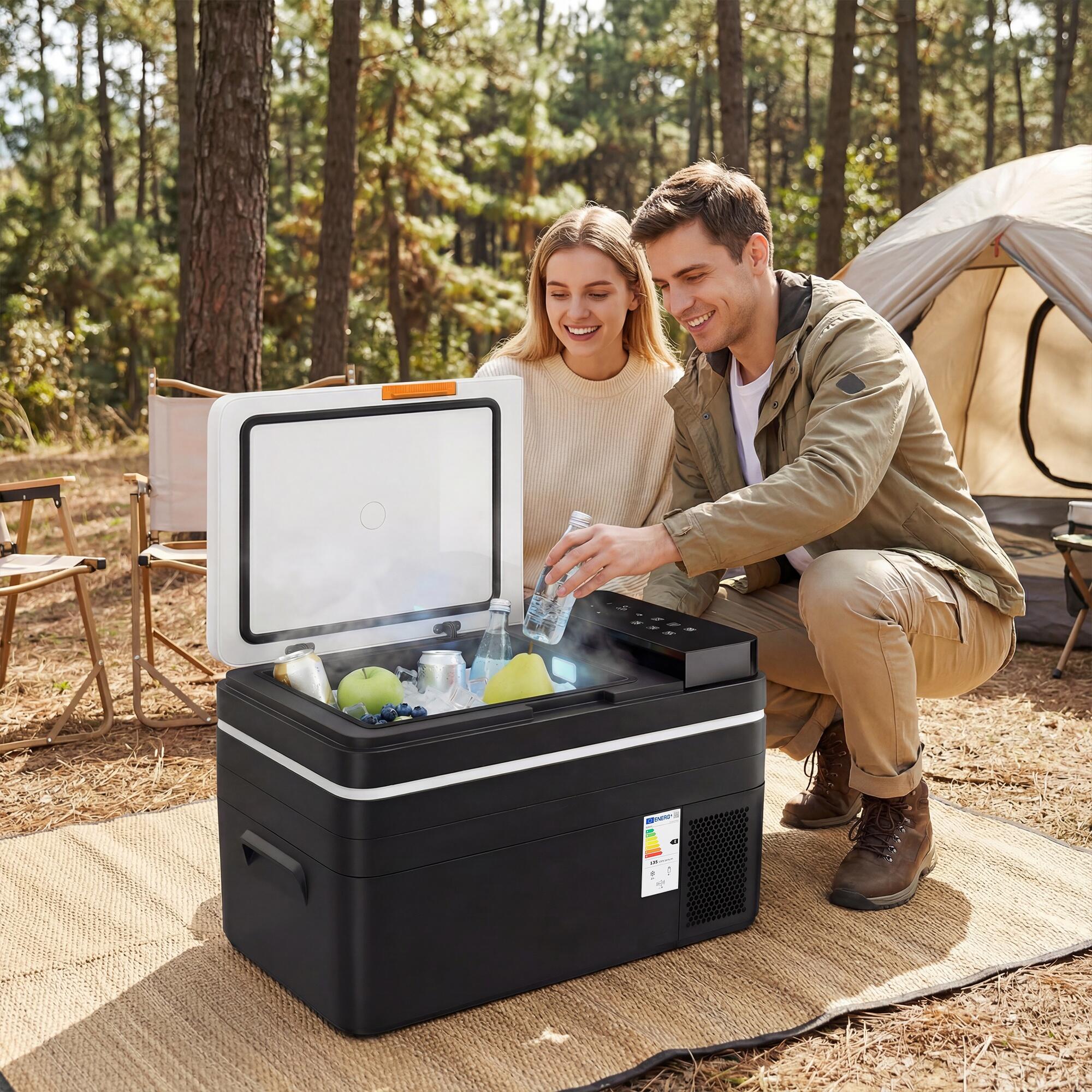 Outsunny Frigorifero Portatile con Compressore e Controllo App, 30L, Nero 2/7