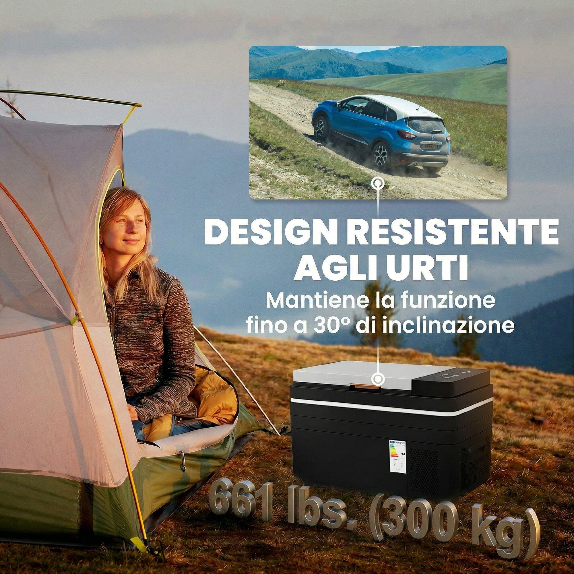 Outsunny Frigorifero Portatile con Compressore e Controllo App, 30L, Nero 7/7