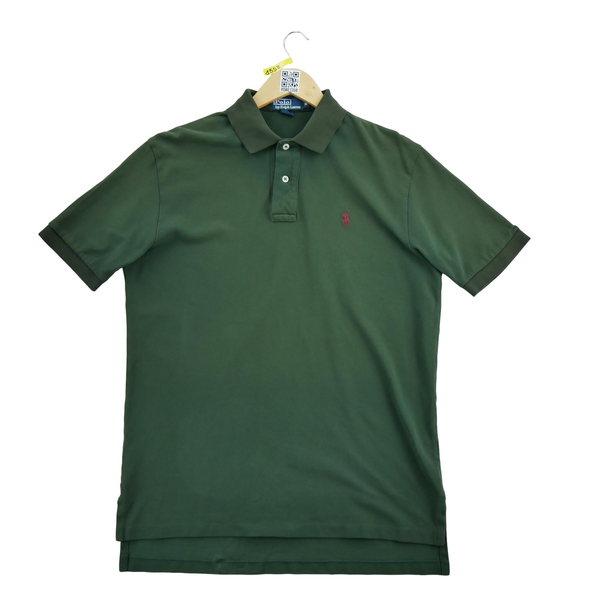Polo uomo maniche corte Polo Ralph Lauren verde 2/6