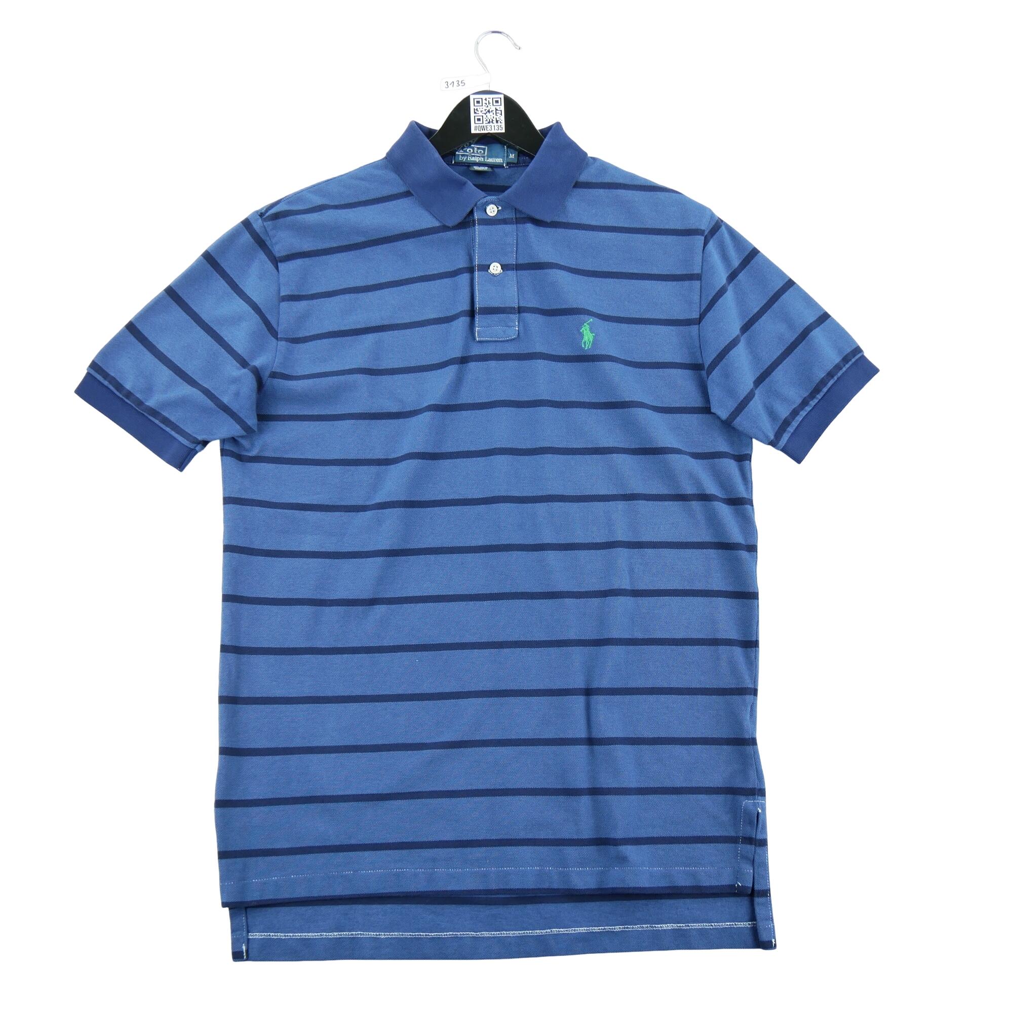 Polo maniche corte uomo Polo Ralph Lauren blu 2/6